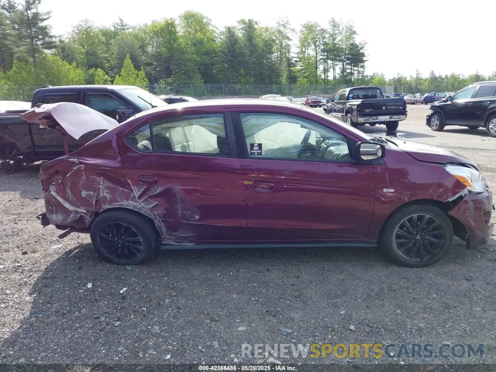 13 Photograph of a damaged car ML32F4FJ1LHF06821 MITSUBISHI MIRAGE G4 2020