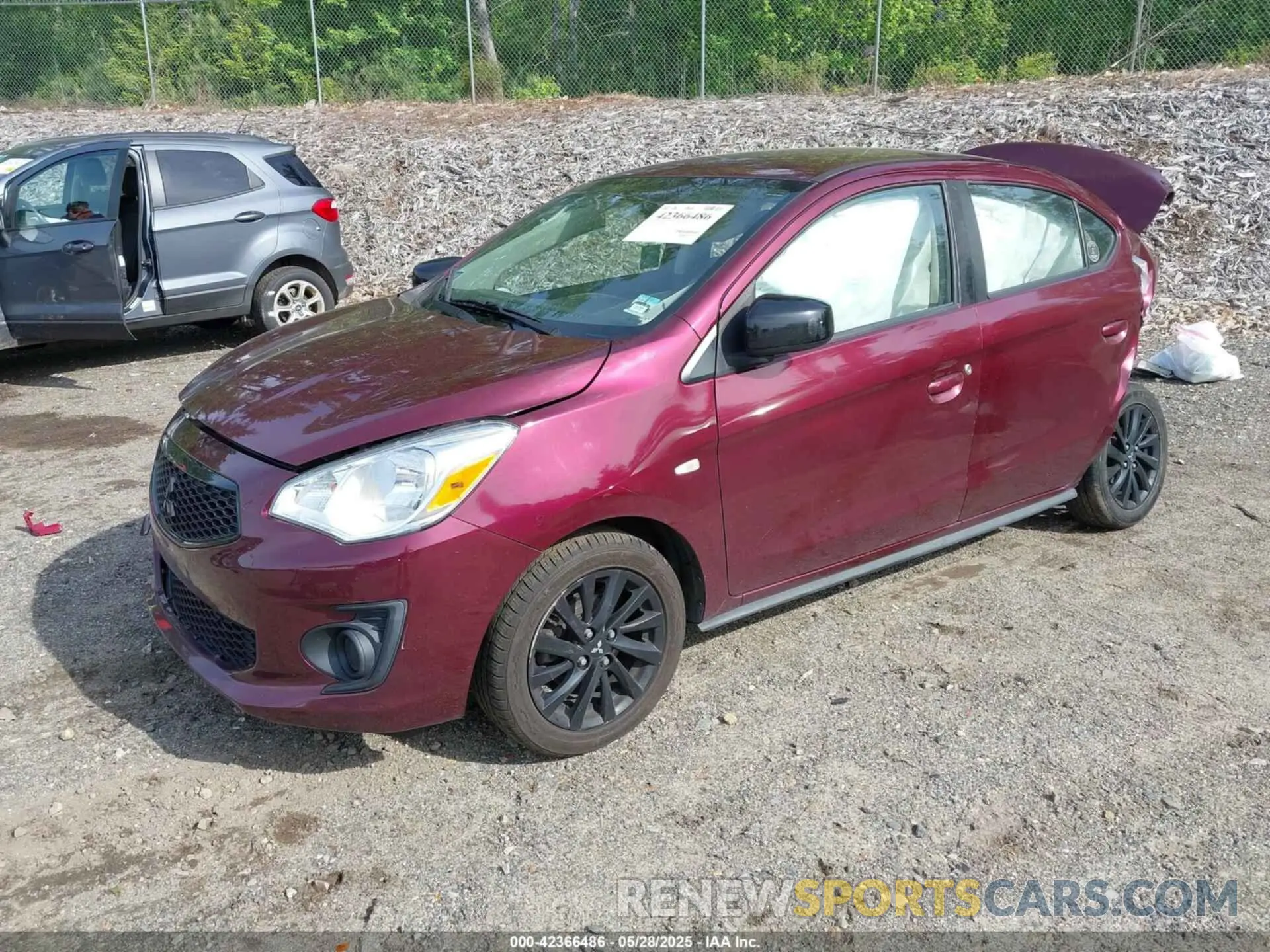 2 Photograph of a damaged car ML32F4FJ1LHF06821 MITSUBISHI MIRAGE G4 2020