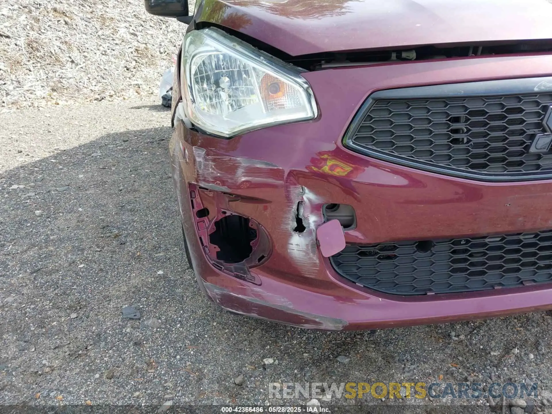 6 Photograph of a damaged car ML32F4FJ1LHF06821 MITSUBISHI MIRAGE G4 2020
