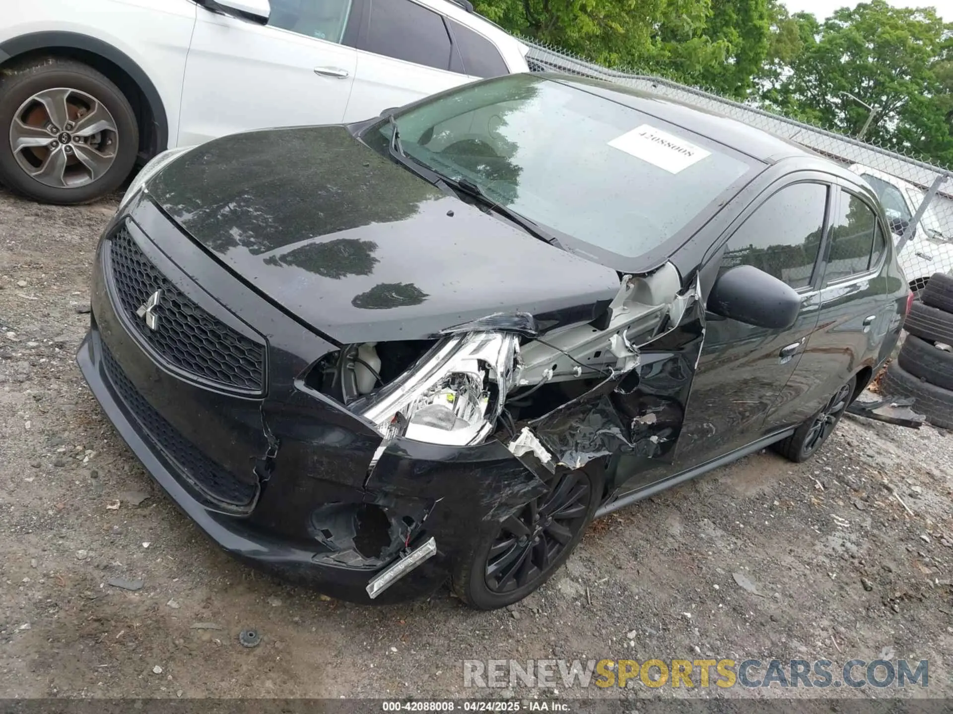 2 Photograph of a damaged car ML32F4FJ1LHF07158 MITSUBISHI MIRAGE G4 2020