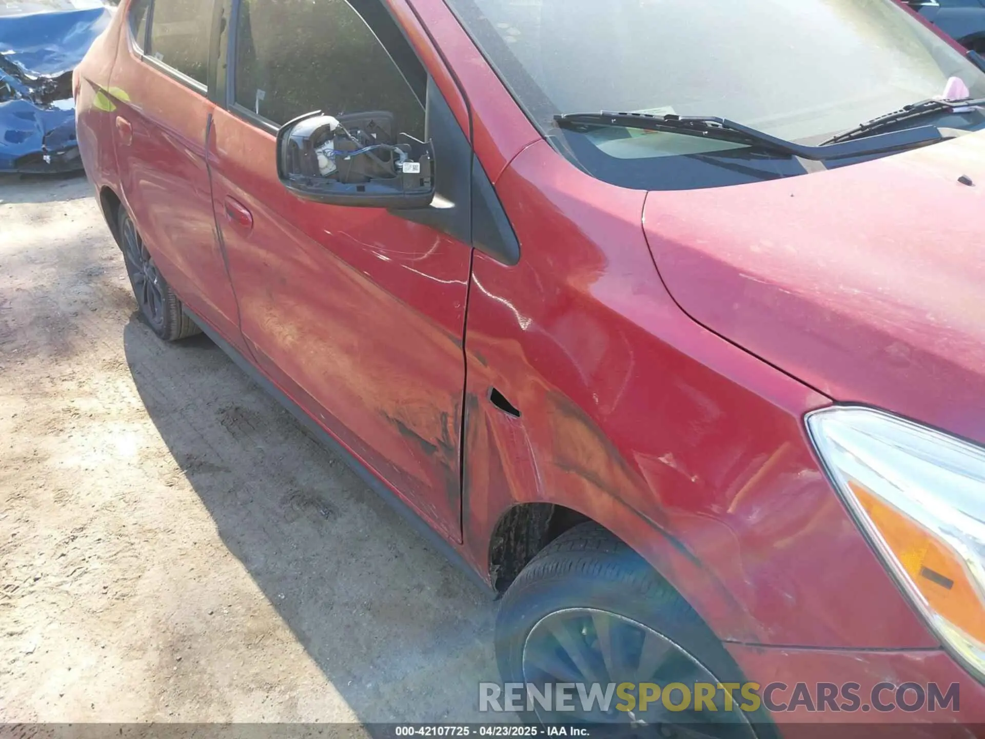 16 Photograph of a damaged car ML32F4FJ2LHF00557 MITSUBISHI MIRAGE G4 2020