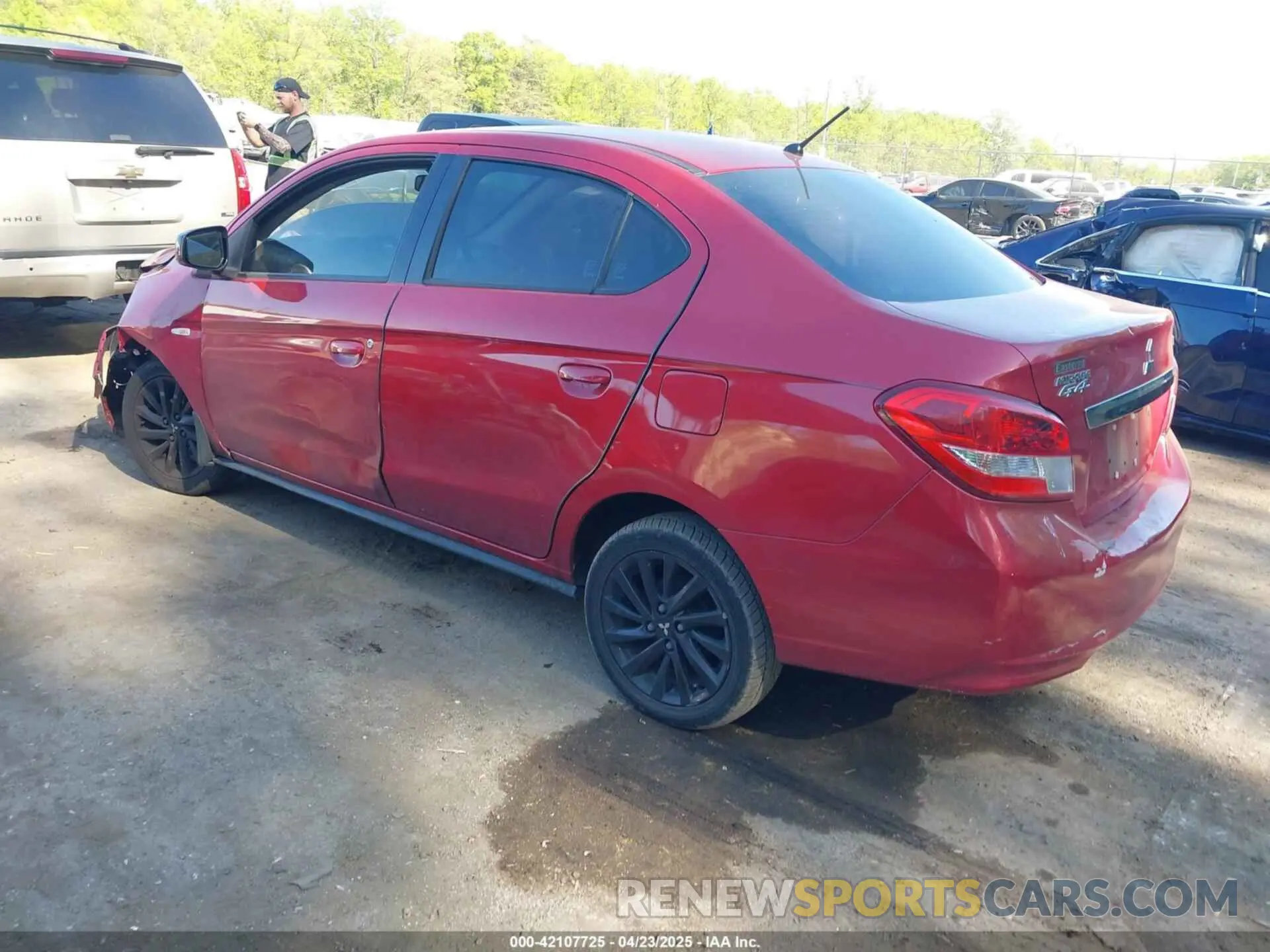 3 Photograph of a damaged car ML32F4FJ2LHF00557 MITSUBISHI MIRAGE G4 2020