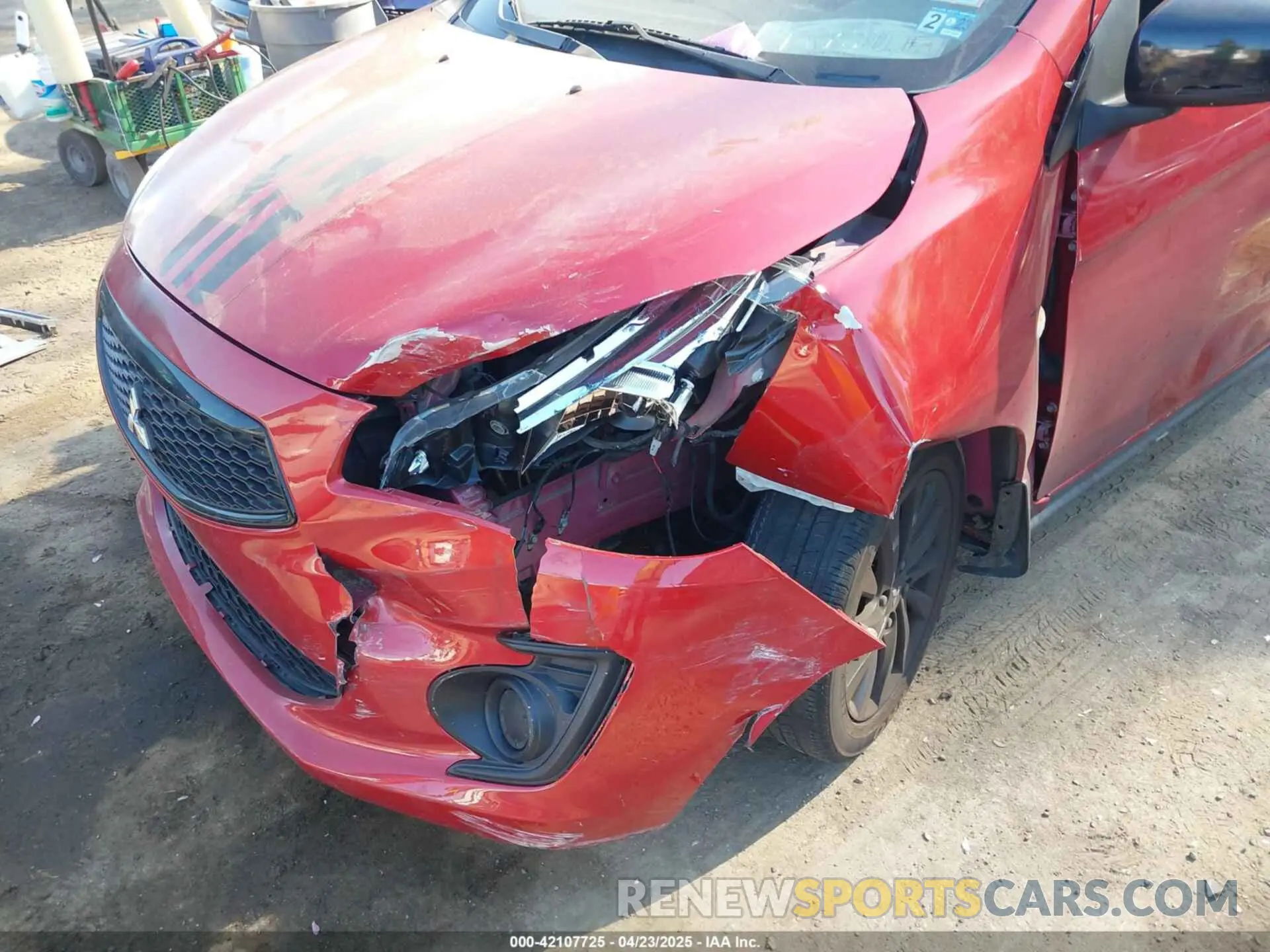 6 Photograph of a damaged car ML32F4FJ2LHF00557 MITSUBISHI MIRAGE G4 2020