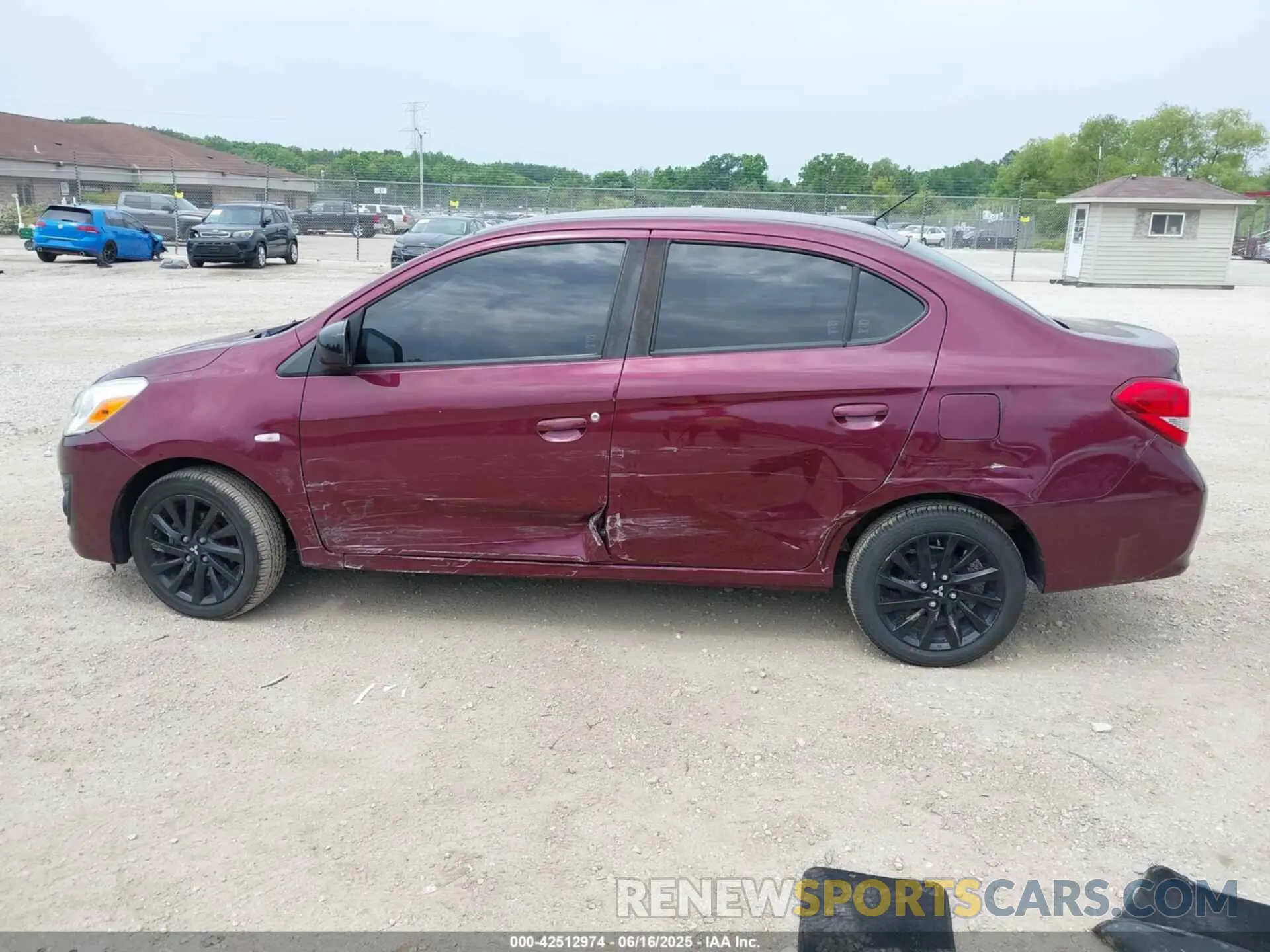 14 Photograph of a damaged car ML32F4FJ2LHF01255 MITSUBISHI MIRAGE G4 2020