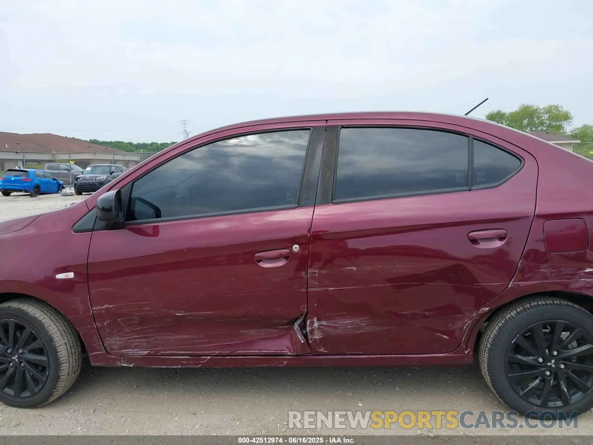 6 Photograph of a damaged car ML32F4FJ2LHF01255 MITSUBISHI MIRAGE G4 2020