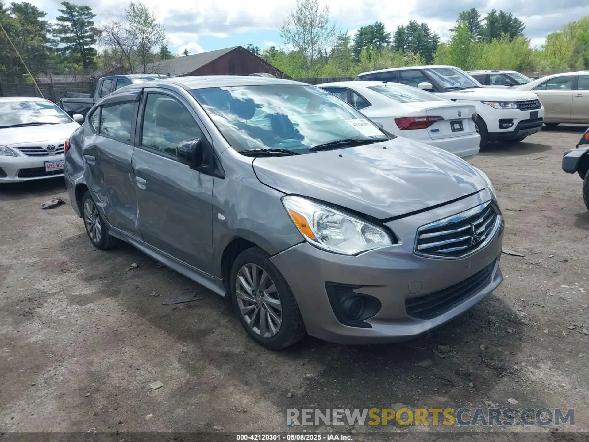 1 Photograph of a damaged car ML32F4FJ6LHF03090 MITSUBISHI MIRAGE G4 2020