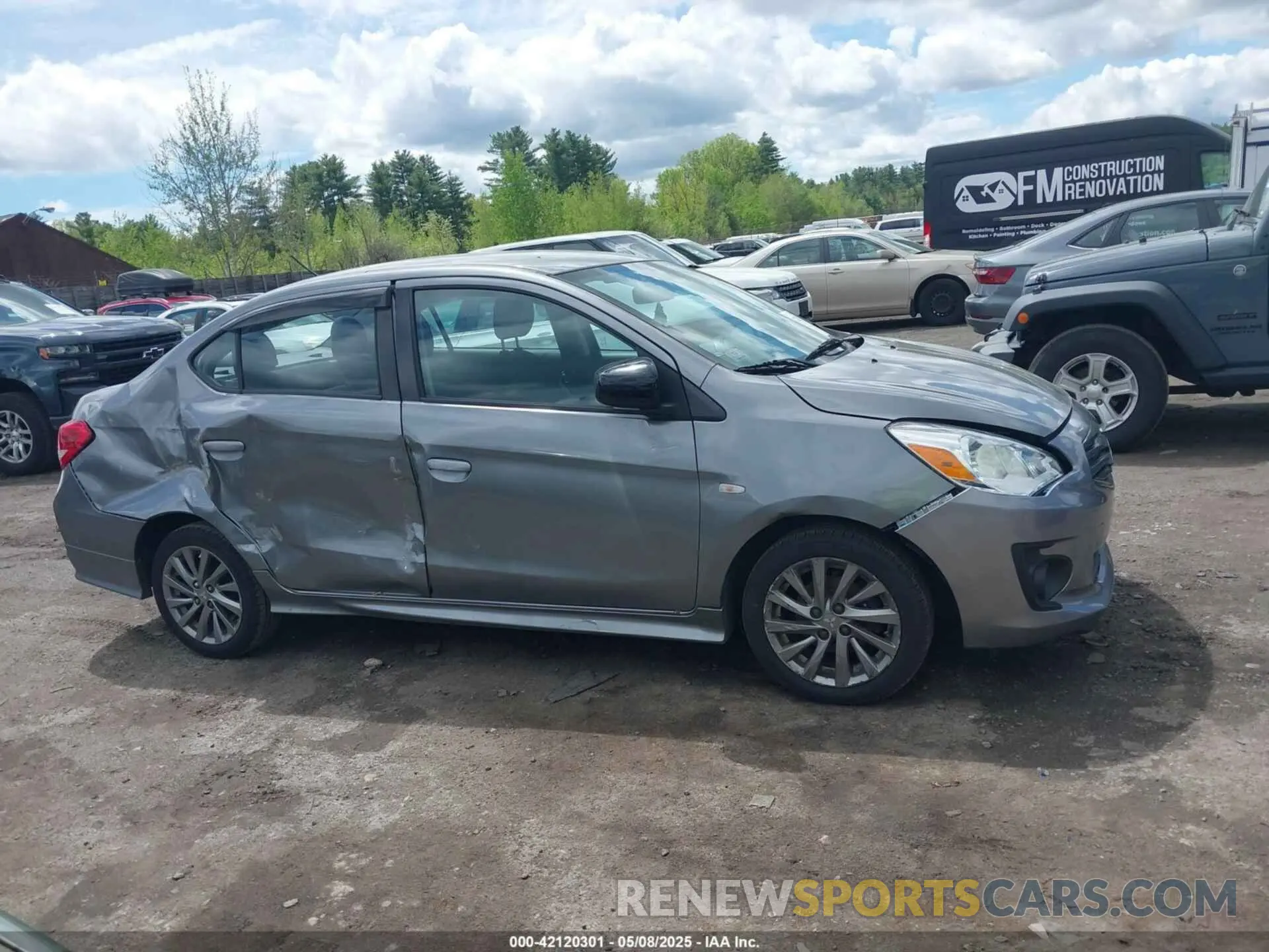 13 Photograph of a damaged car ML32F4FJ6LHF03090 MITSUBISHI MIRAGE G4 2020