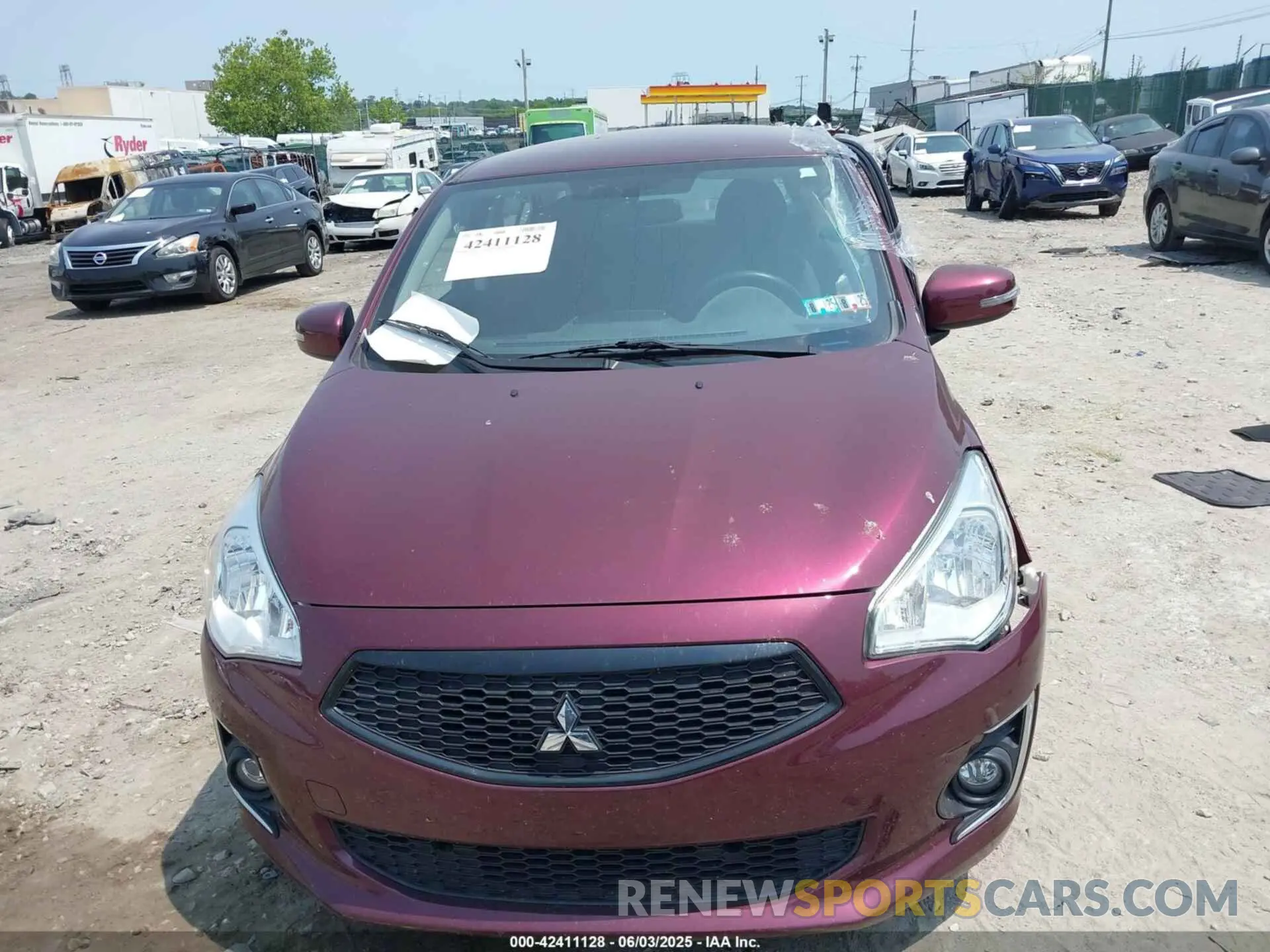 13 Photograph of a damaged car ML32F4FJ6LHF10833 MITSUBISHI MIRAGE G4 2020
