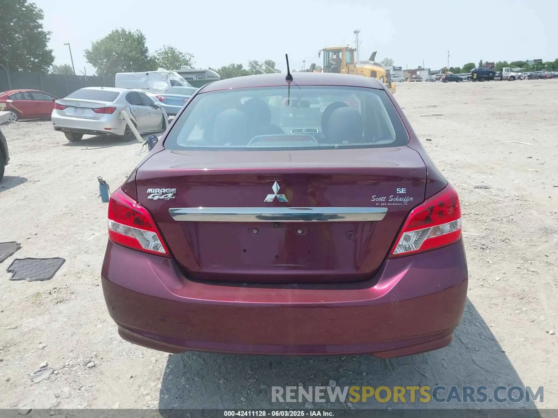17 Photograph of a damaged car ML32F4FJ6LHF10833 MITSUBISHI MIRAGE G4 2020