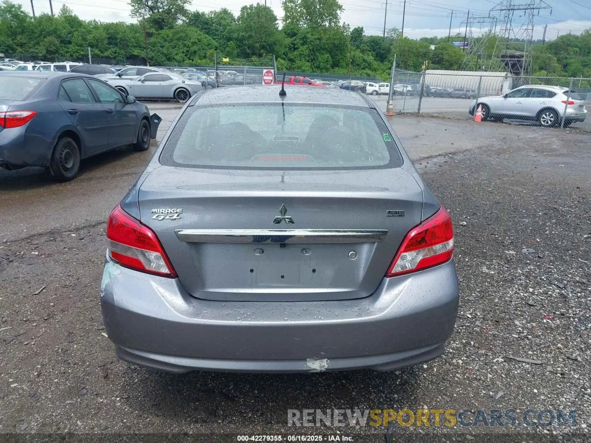 16 Photograph of a damaged car ML32F4FJ9LHF03097 MITSUBISHI MIRAGE G4 2020