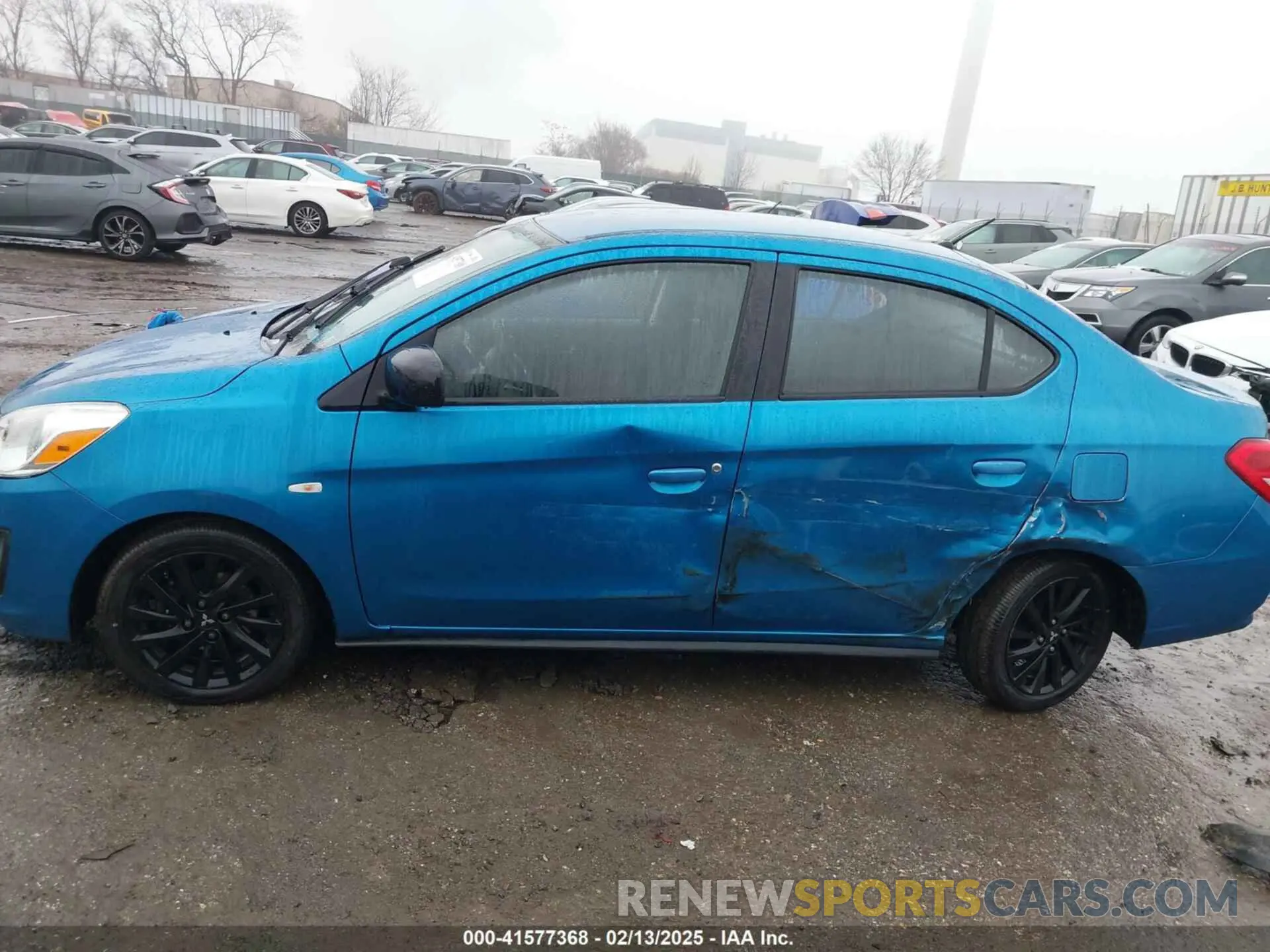 14 Photograph of a damaged car ML32F4FJXLHF00600 MITSUBISHI MIRAGE G4 2020
