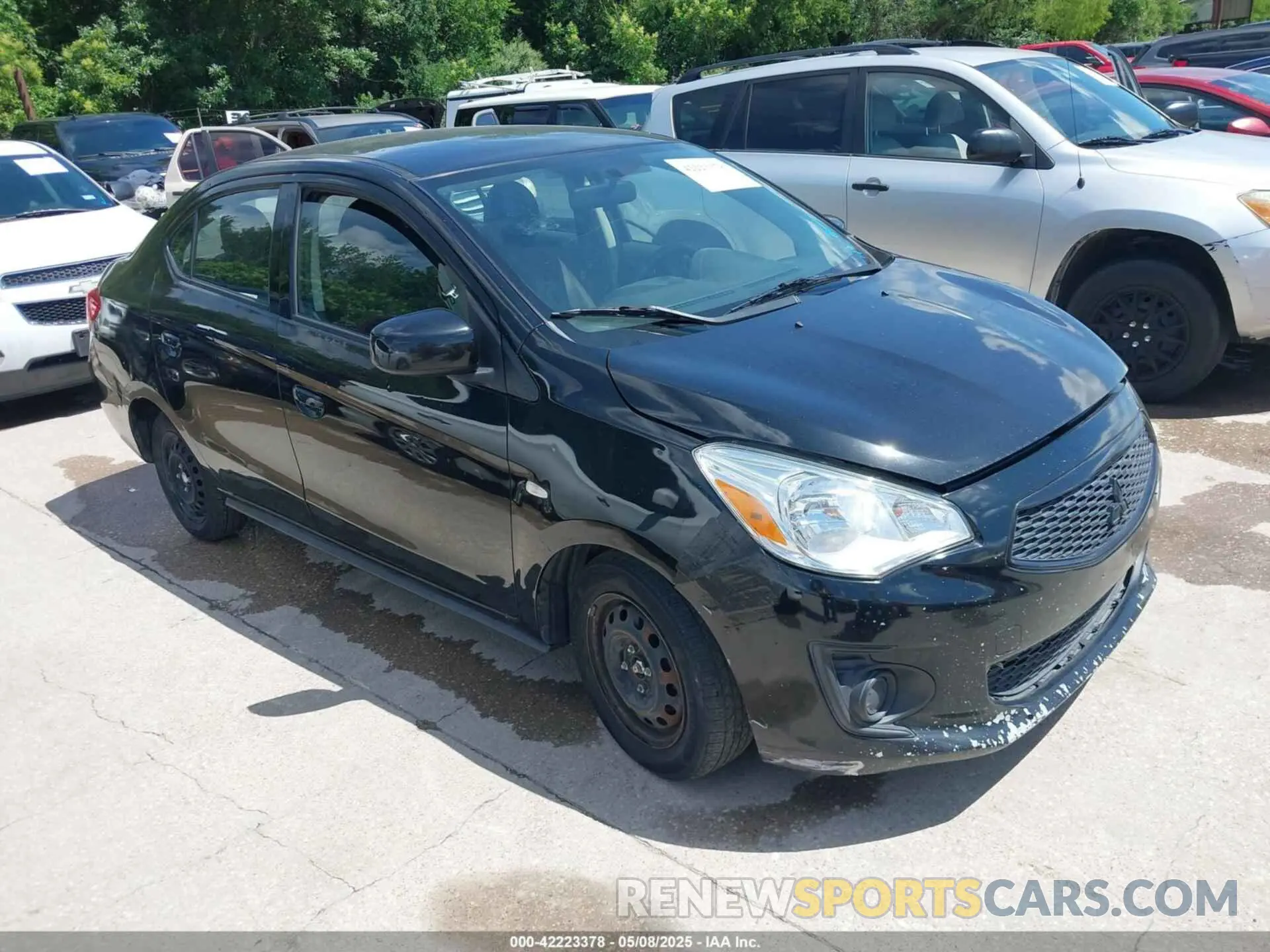 1 Photograph of a damaged car ML32F4FJXLHF09295 MITSUBISHI MIRAGE G4 2020