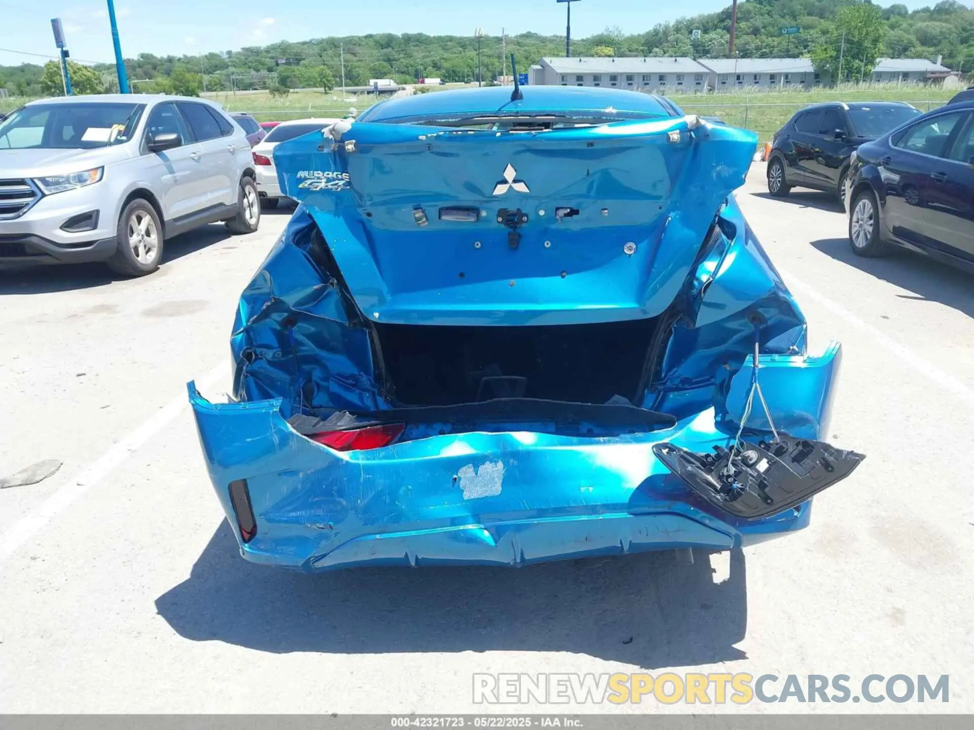 6 Photograph of a damaged car ML32FUFJ4MHF05602 MITSUBISHI MIRAGE G4 2021