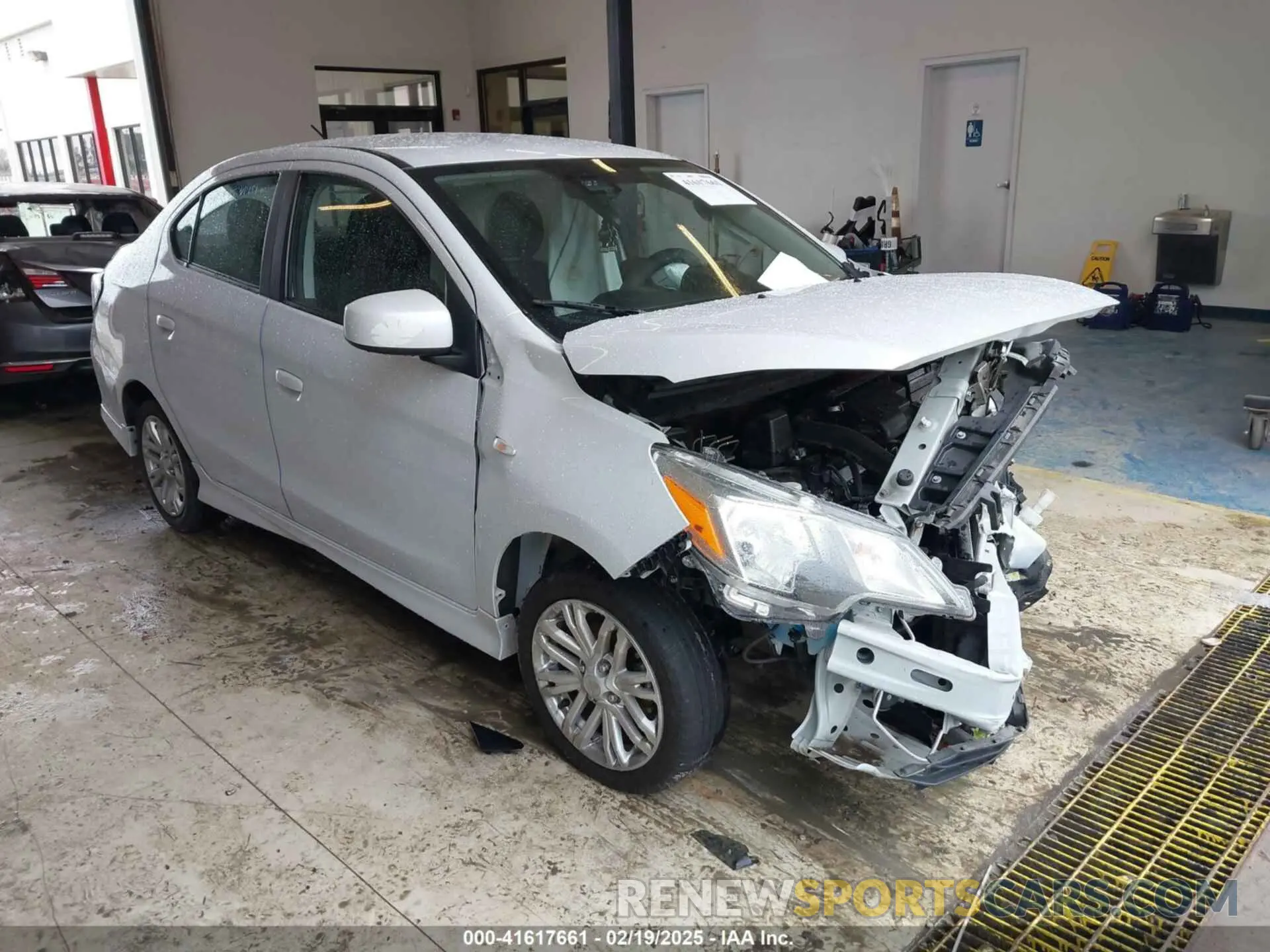 1 Photograph of a damaged car ML32FUFJ5MHF04670 MITSUBISHI MIRAGE G4 2021