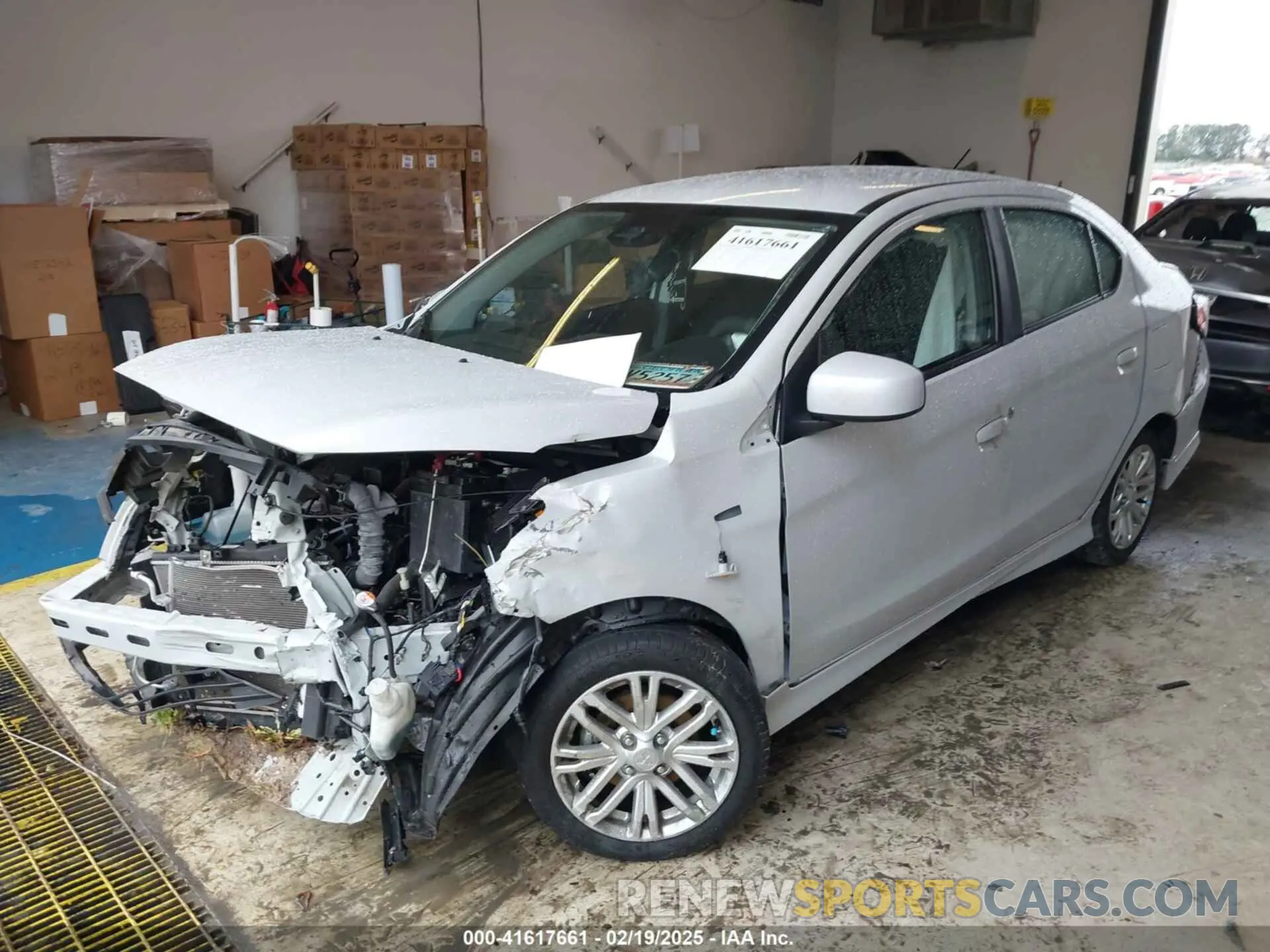 2 Photograph of a damaged car ML32FUFJ5MHF04670 MITSUBISHI MIRAGE G4 2021