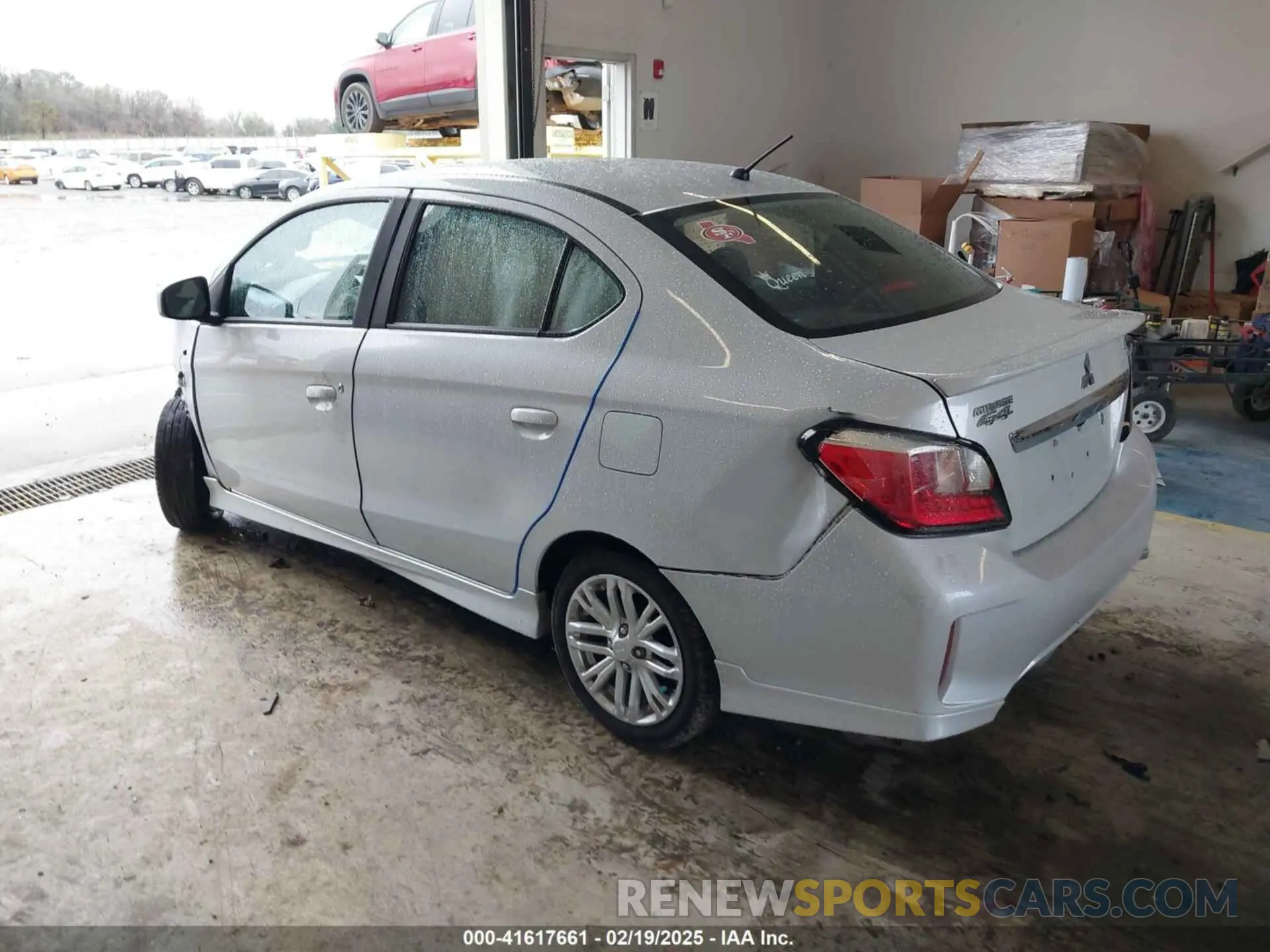 3 Photograph of a damaged car ML32FUFJ5MHF04670 MITSUBISHI MIRAGE G4 2021