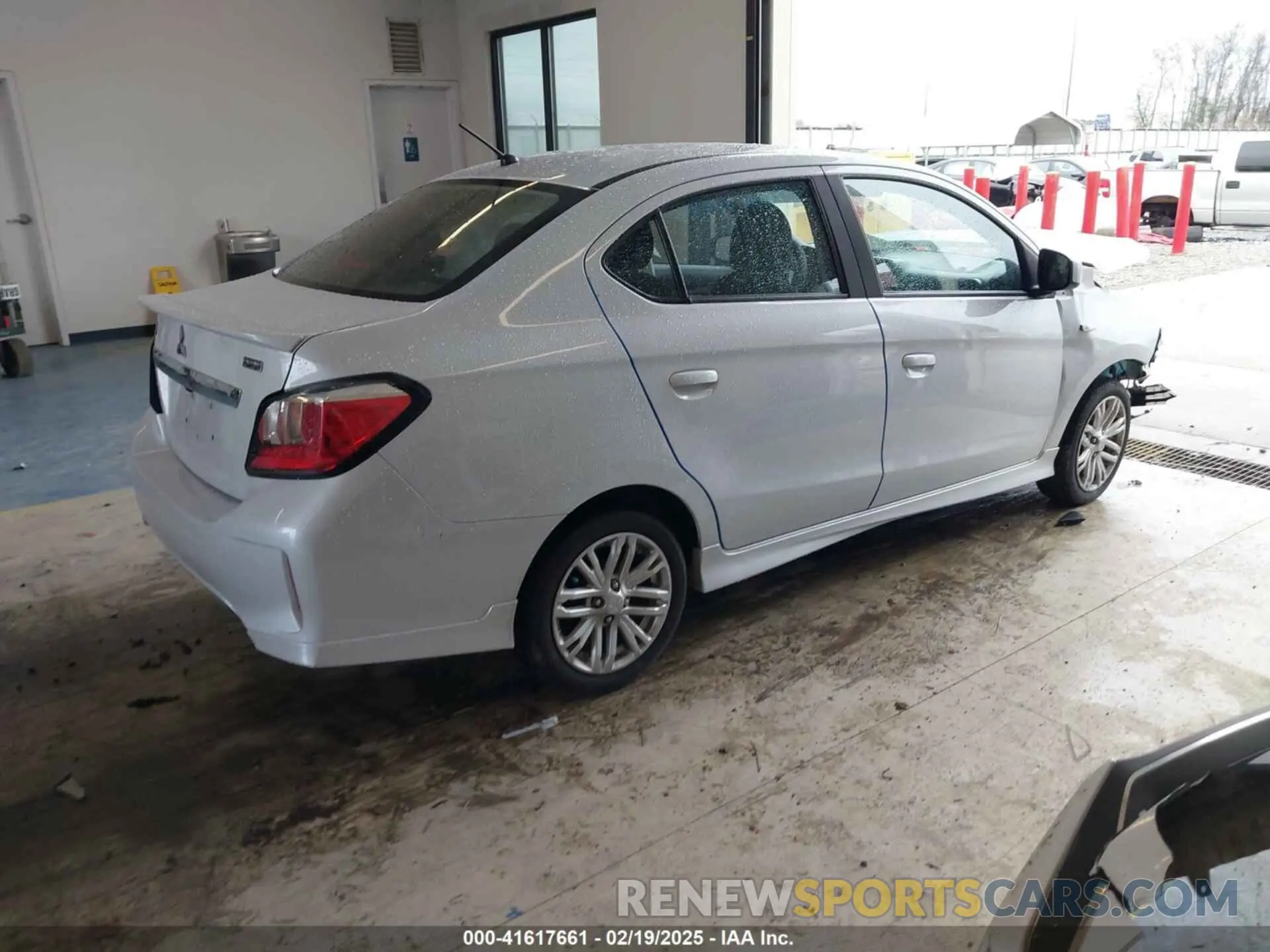 4 Photograph of a damaged car ML32FUFJ5MHF04670 MITSUBISHI MIRAGE G4 2021