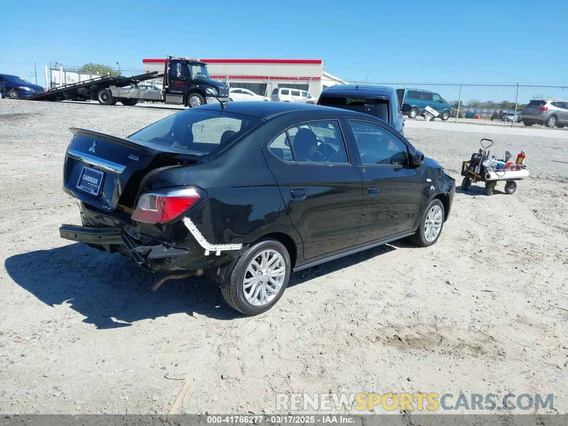 4 Photograph of a damaged car ML32FUFJ7MHF07215 MITSUBISHI MIRAGE G4 2021
