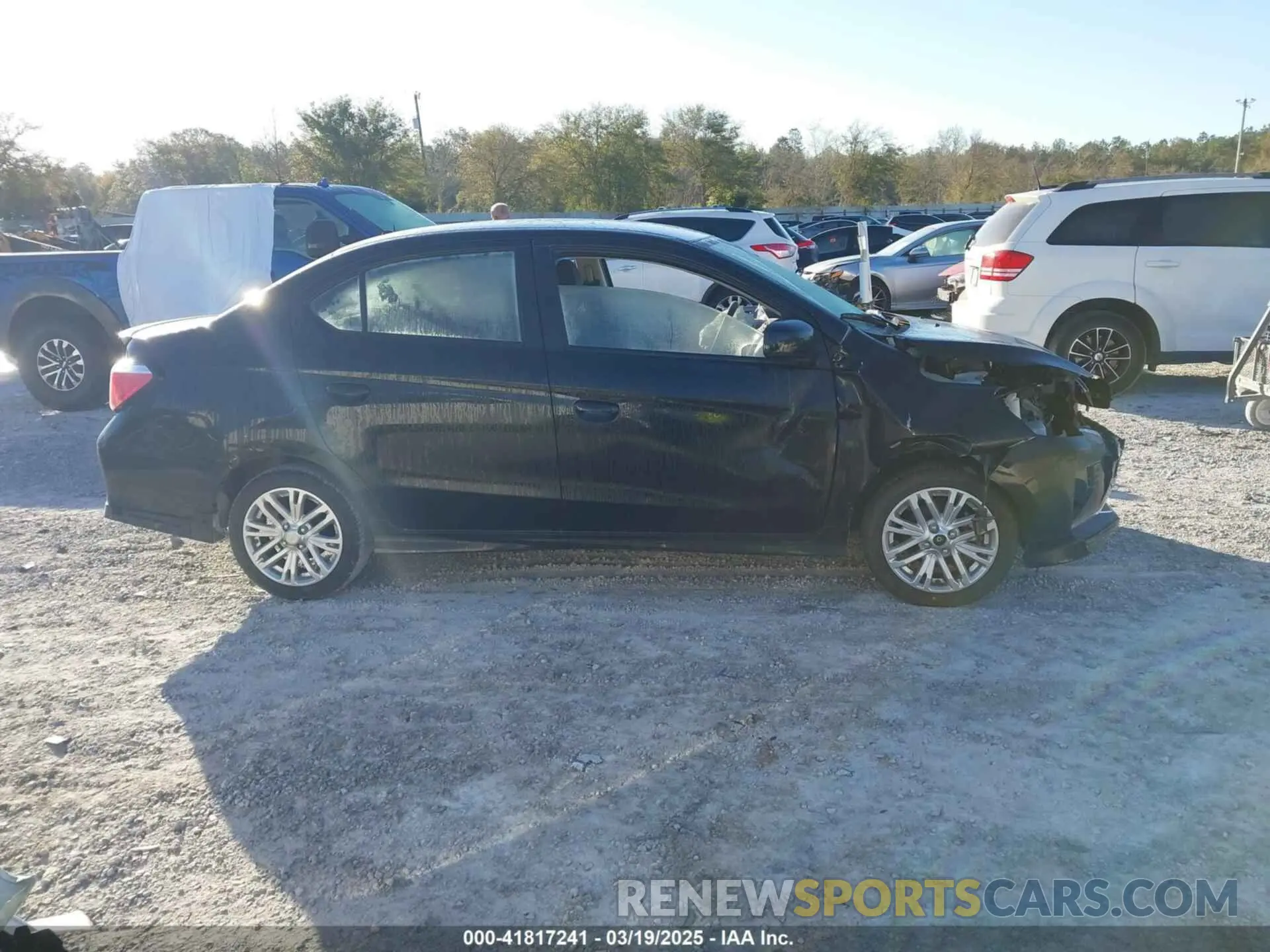 13 Photograph of a damaged car ML32FUFJ8MHF04825 MITSUBISHI MIRAGE G4 2021