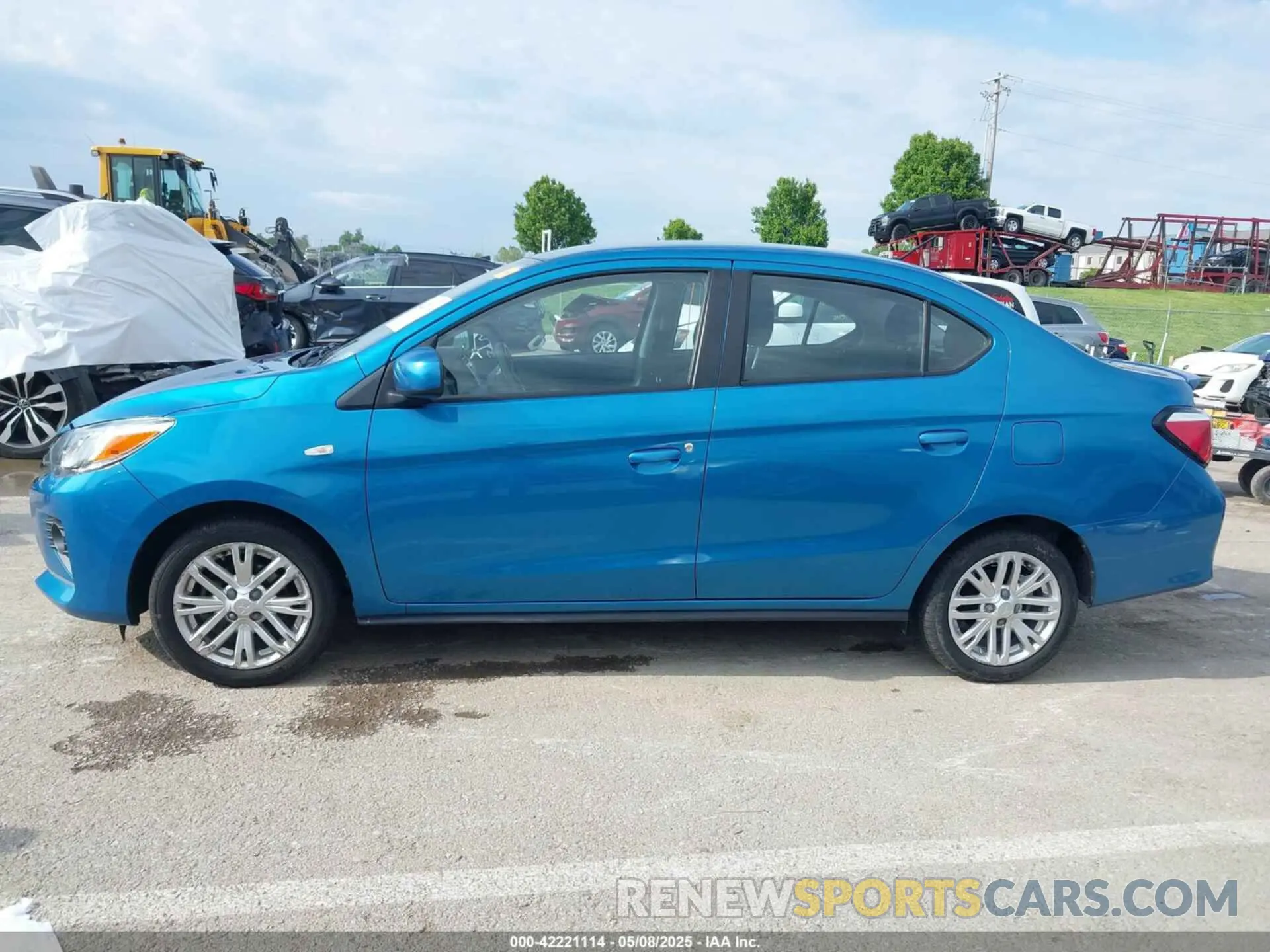 14 Photograph of a damaged car ML32FUFJ9MHF06812 MITSUBISHI MIRAGE G4 2021