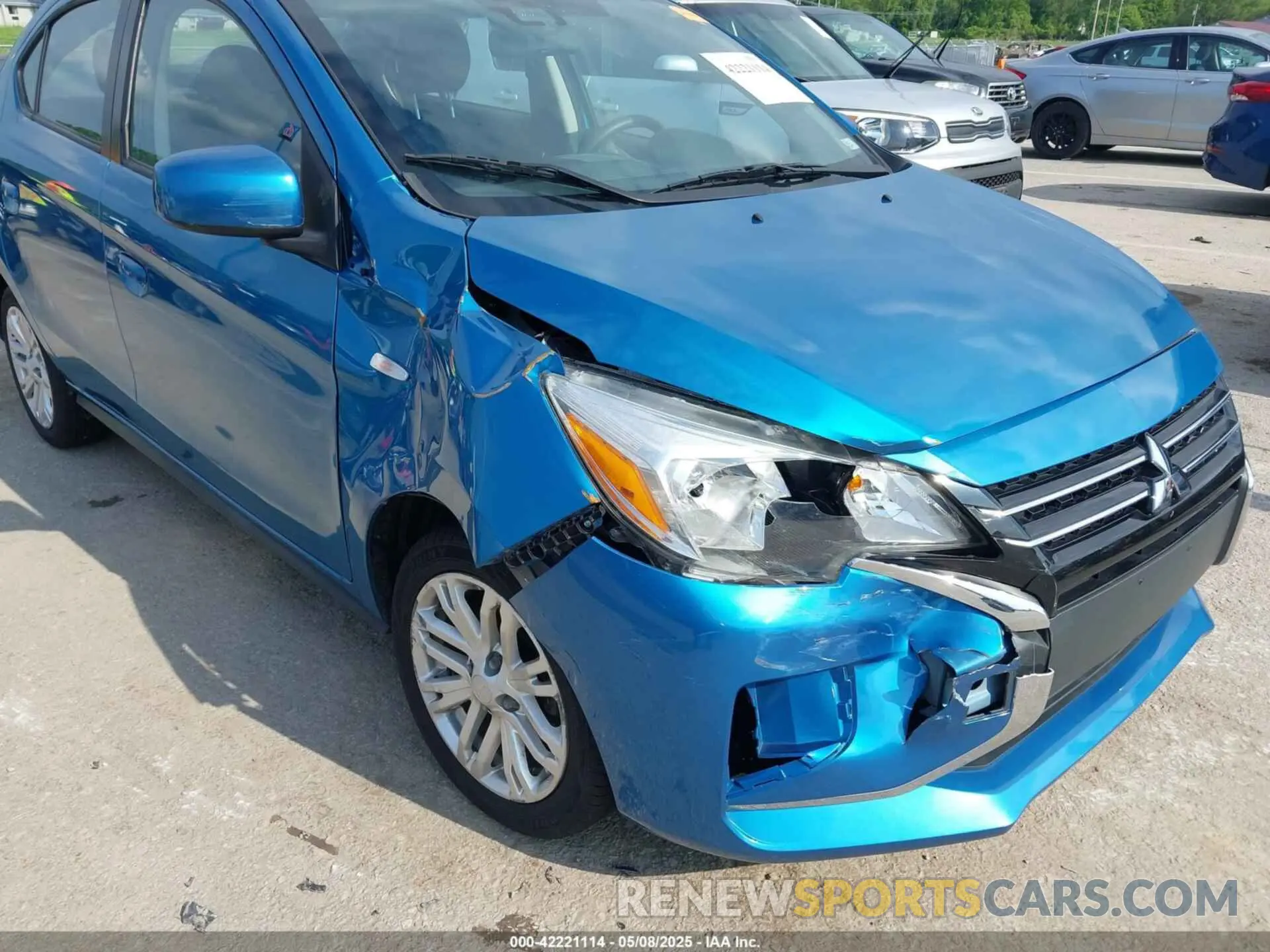 20 Photograph of a damaged car ML32FUFJ9MHF06812 MITSUBISHI MIRAGE G4 2021