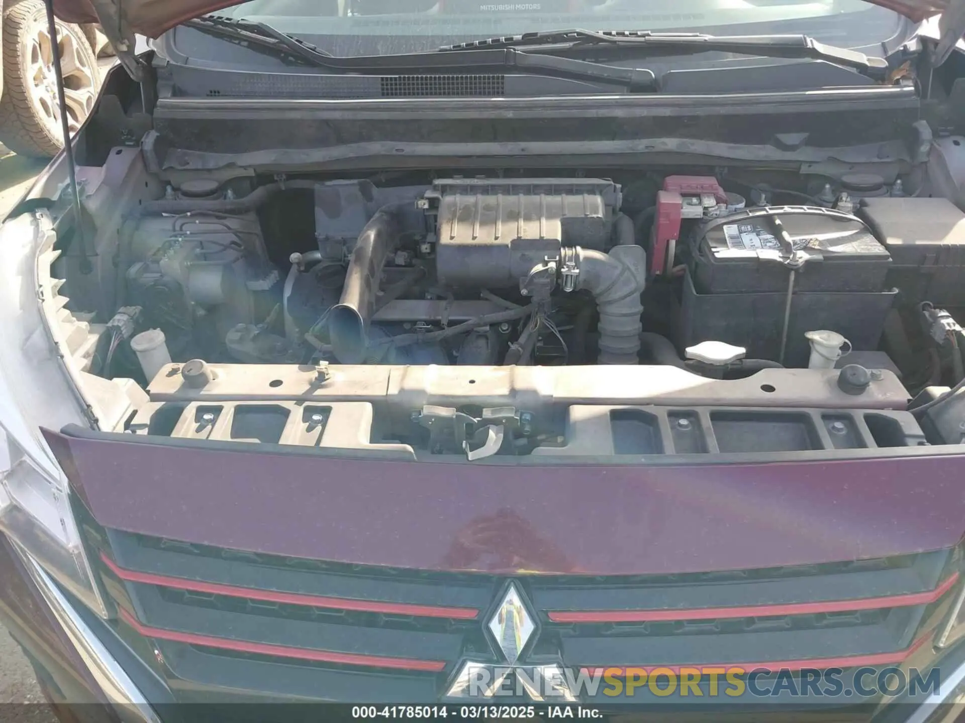 10 Photograph of a damaged car ML32FVFJ5MHF02360 MITSUBISHI MIRAGE G4 2021