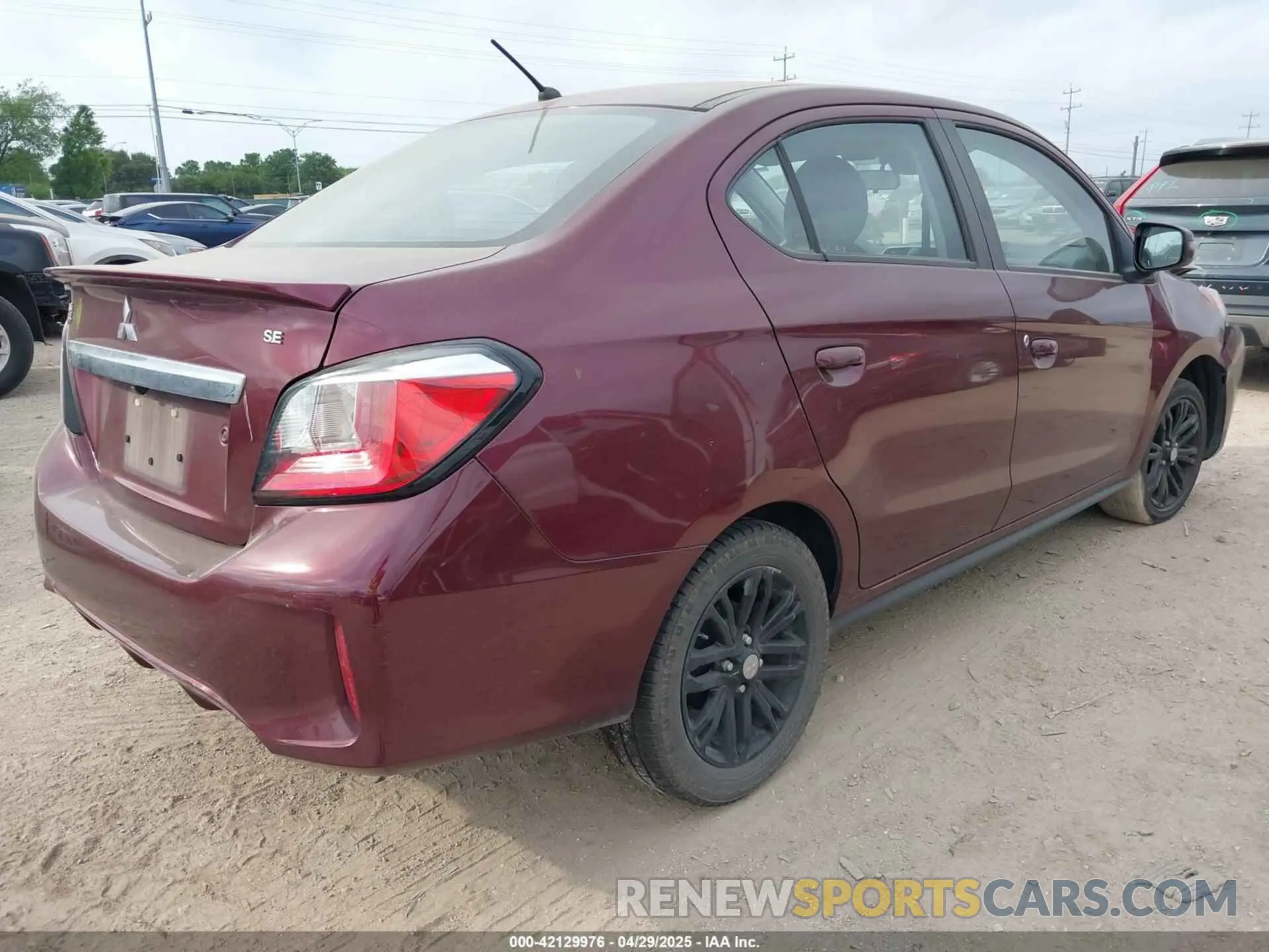 4 Photograph of a damaged car ML32FVFJ9MHF01230 MITSUBISHI MIRAGE G4 2021