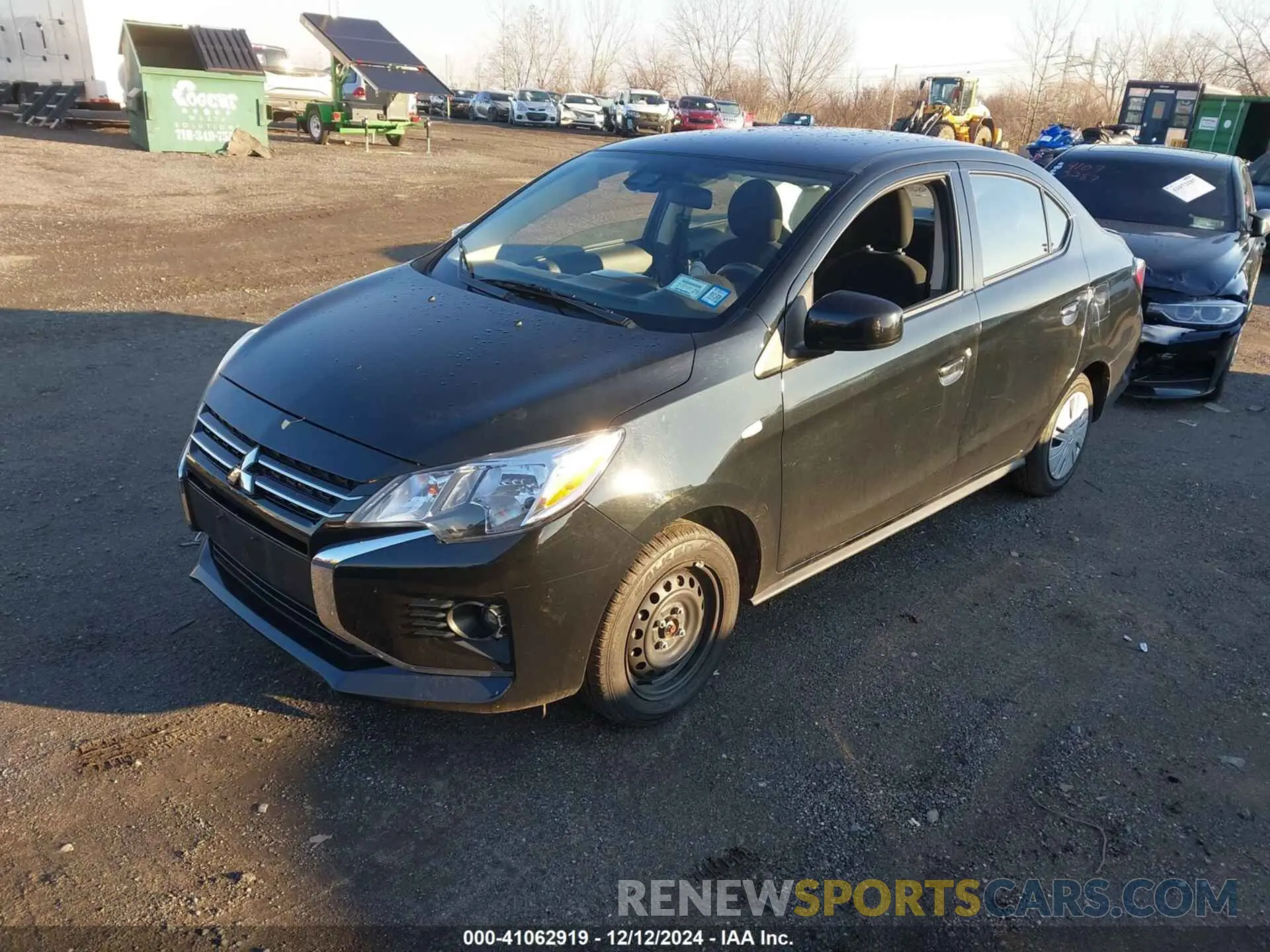 2 Photograph of a damaged car ML32FUFJ0NHF07994 MITSUBISHI MIRAGE G4 2022