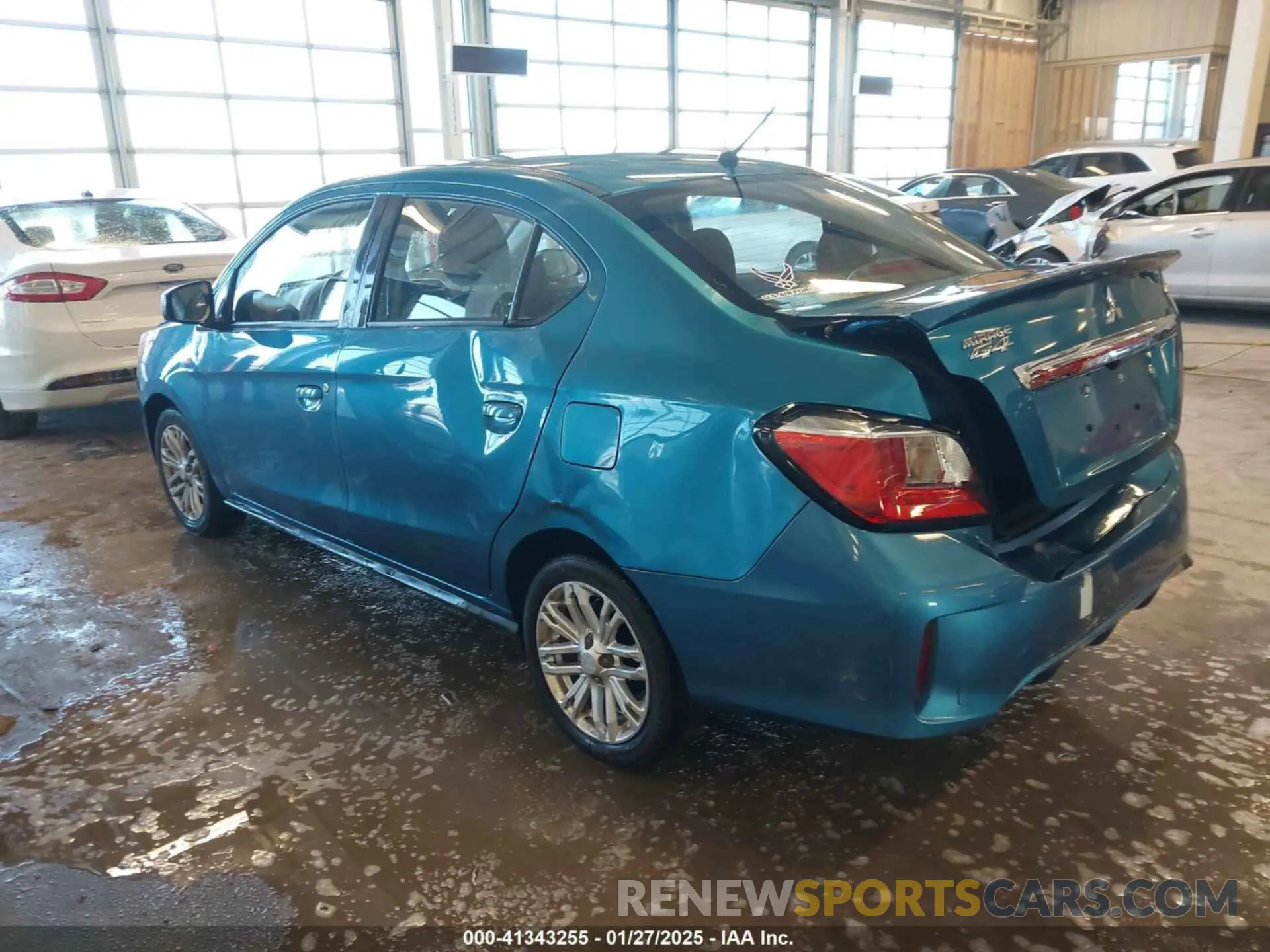 3 Photograph of a damaged car ML32FUFJ1NHF01329 MITSUBISHI MIRAGE G4 2022