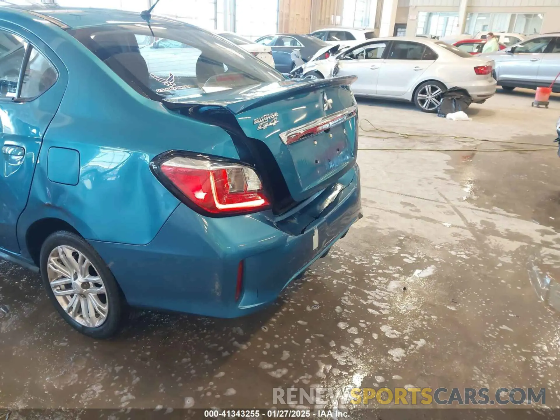 6 Photograph of a damaged car ML32FUFJ1NHF01329 MITSUBISHI MIRAGE G4 2022