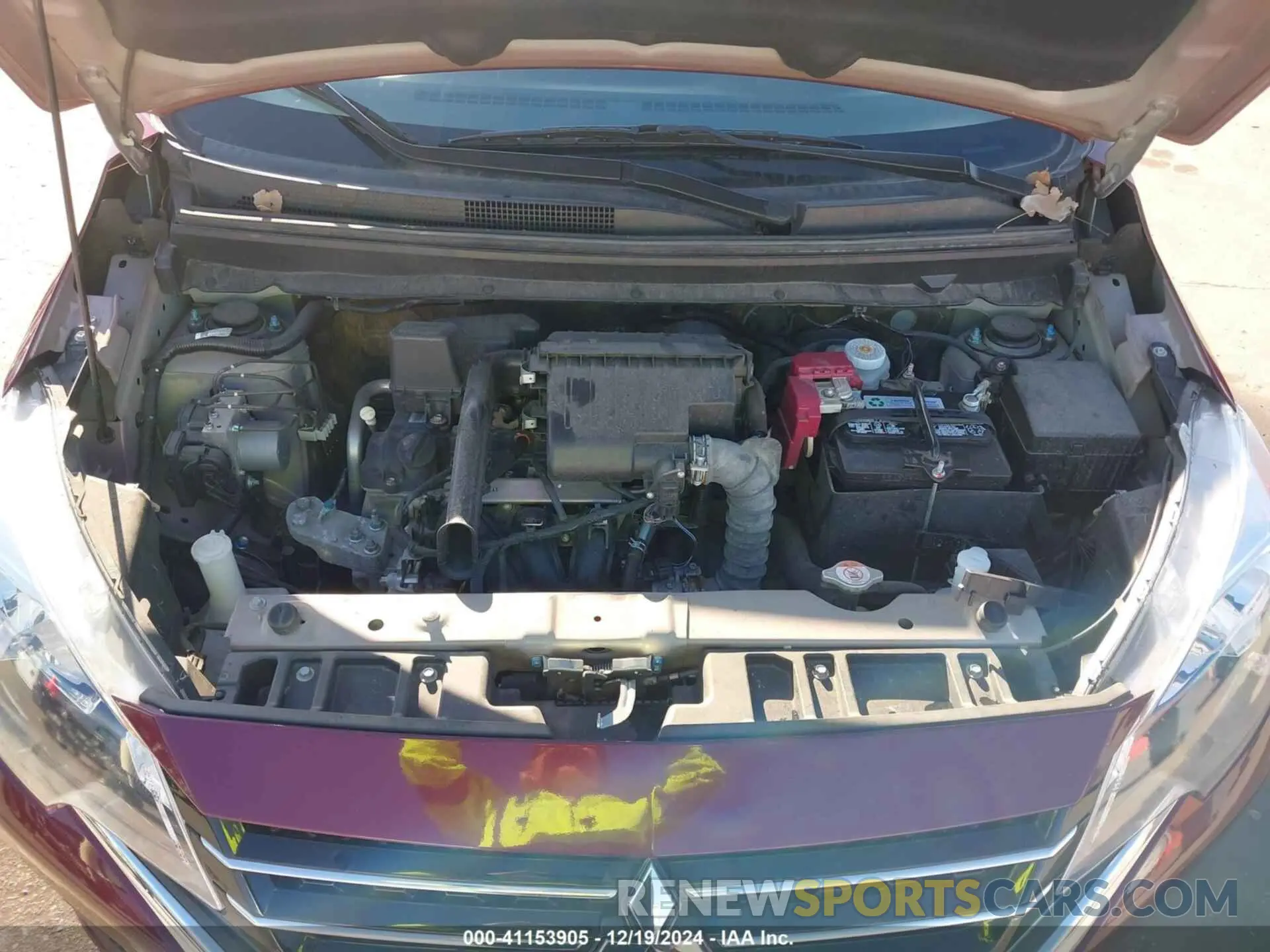 10 Photograph of a damaged car ML32FUFJ2NHF03767 MITSUBISHI MIRAGE G4 2022