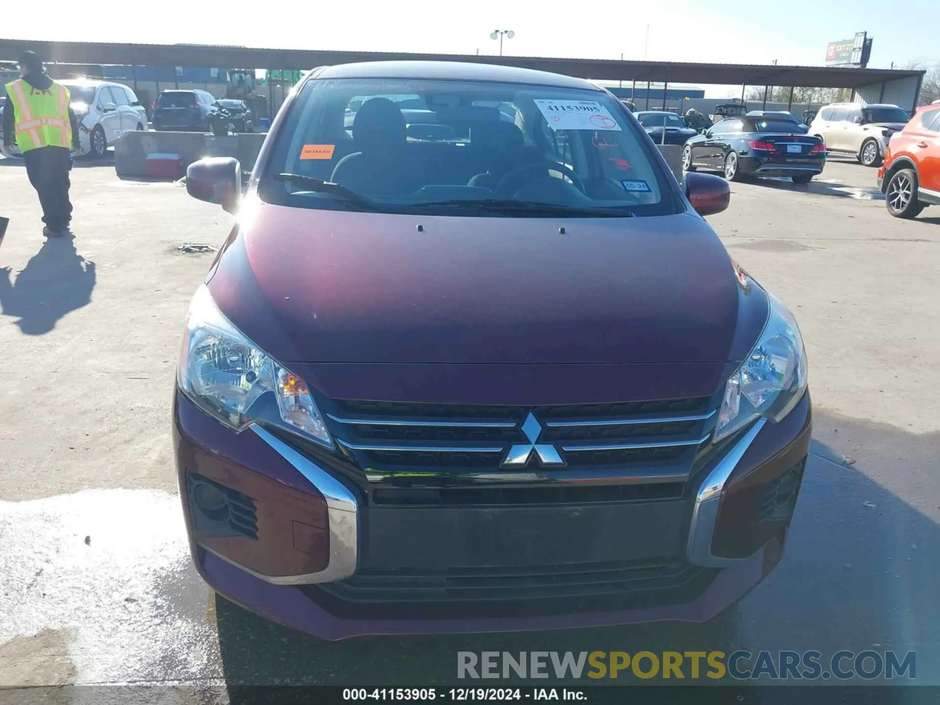13 Photograph of a damaged car ML32FUFJ2NHF03767 MITSUBISHI MIRAGE G4 2022