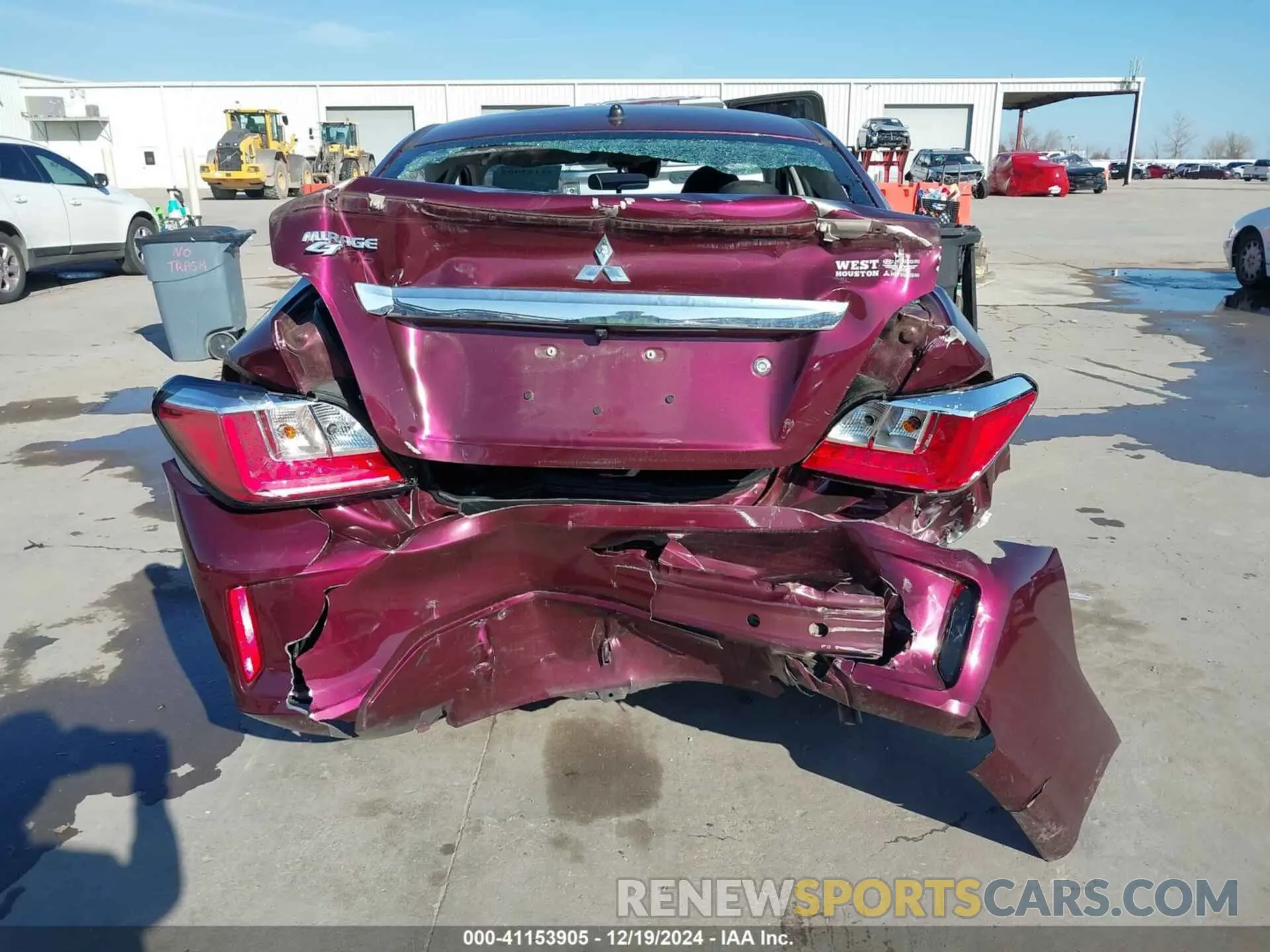 17 Photograph of a damaged car ML32FUFJ2NHF03767 MITSUBISHI MIRAGE G4 2022