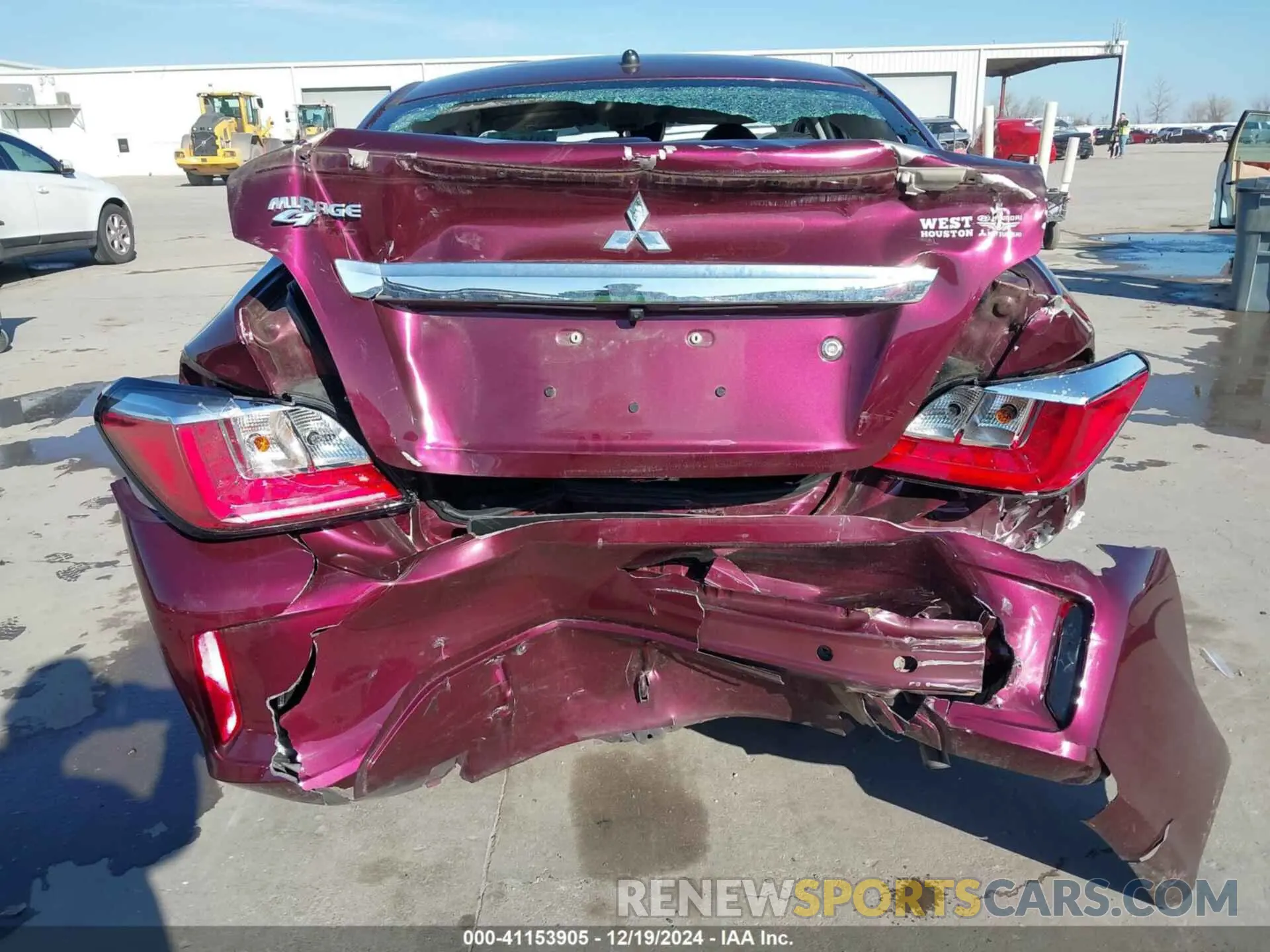 6 Photograph of a damaged car ML32FUFJ2NHF03767 MITSUBISHI MIRAGE G4 2022