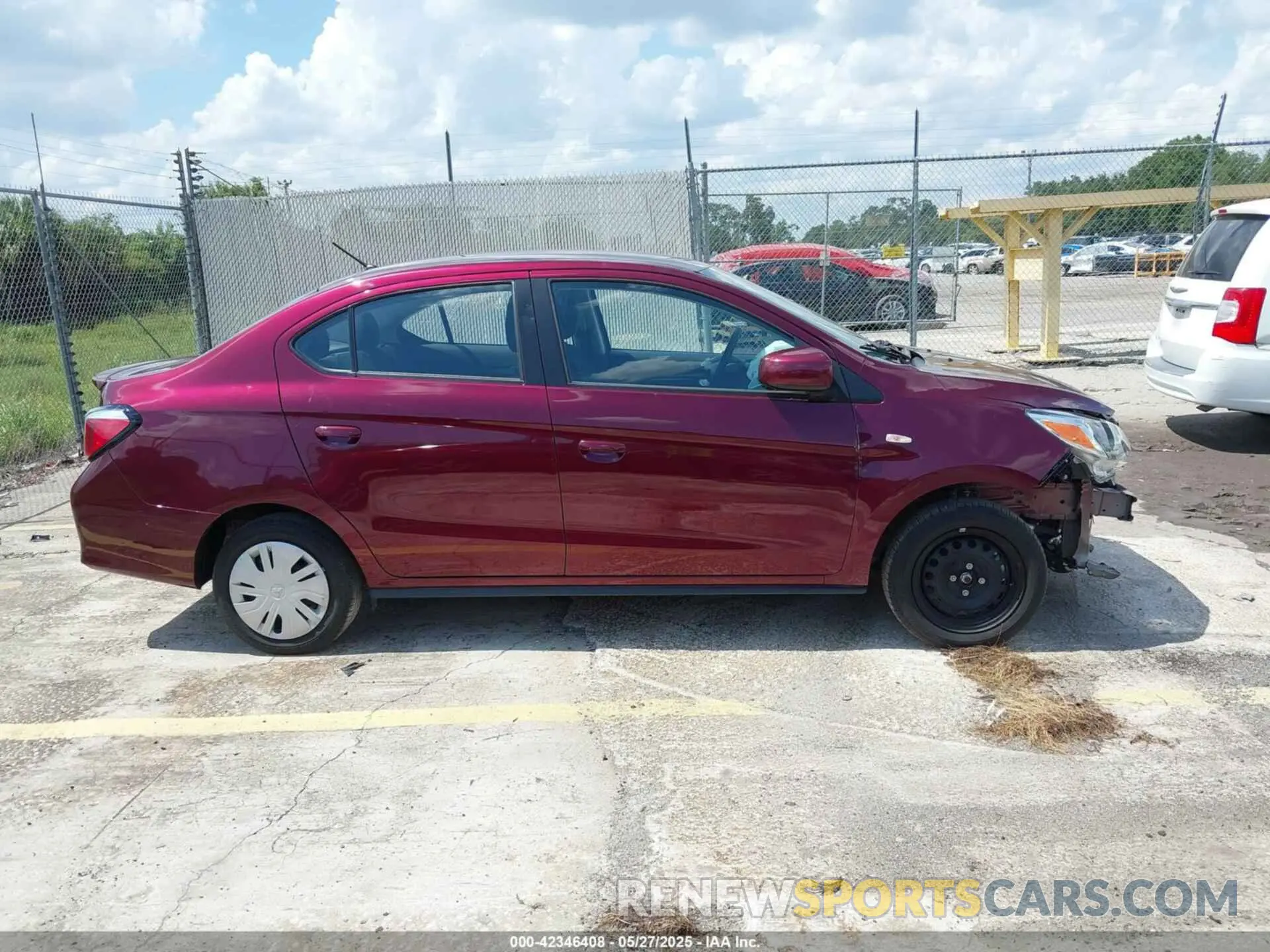 13 Photograph of a damaged car ML32FUFJ2NHF06037 MITSUBISHI MIRAGE G4 2022
