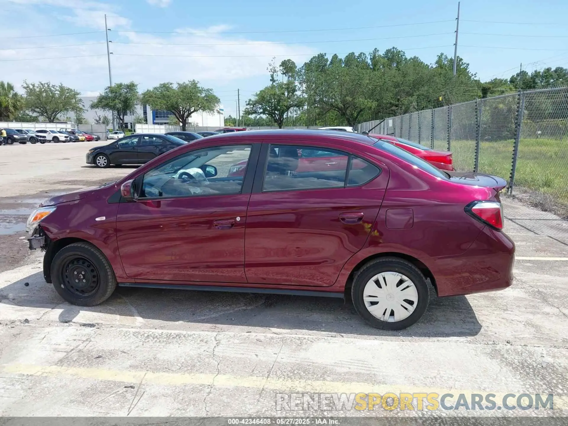 14 Photograph of a damaged car ML32FUFJ2NHF06037 MITSUBISHI MIRAGE G4 2022