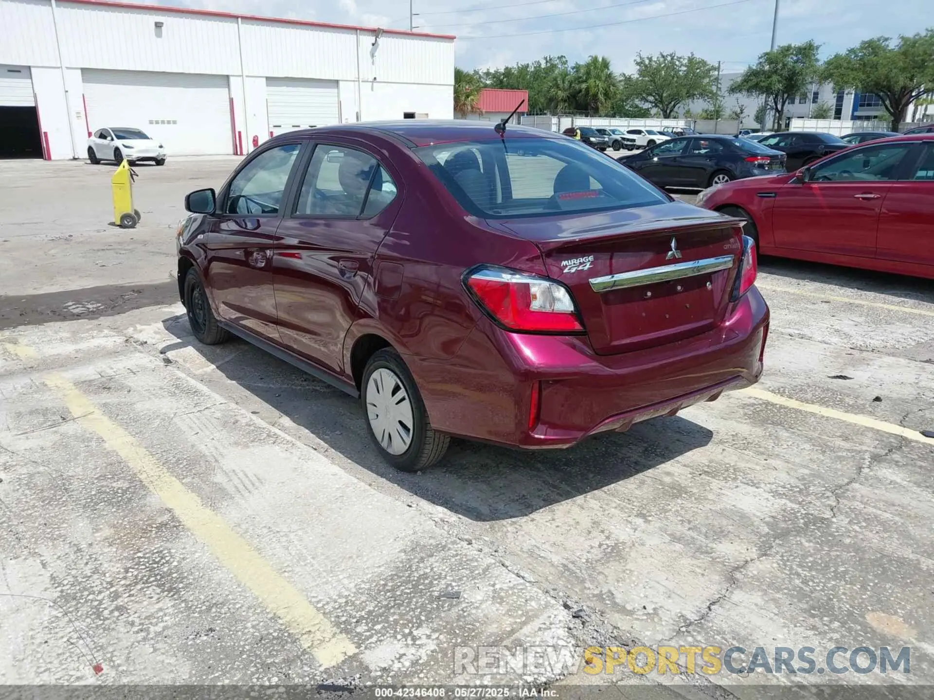 3 Photograph of a damaged car ML32FUFJ2NHF06037 MITSUBISHI MIRAGE G4 2022
