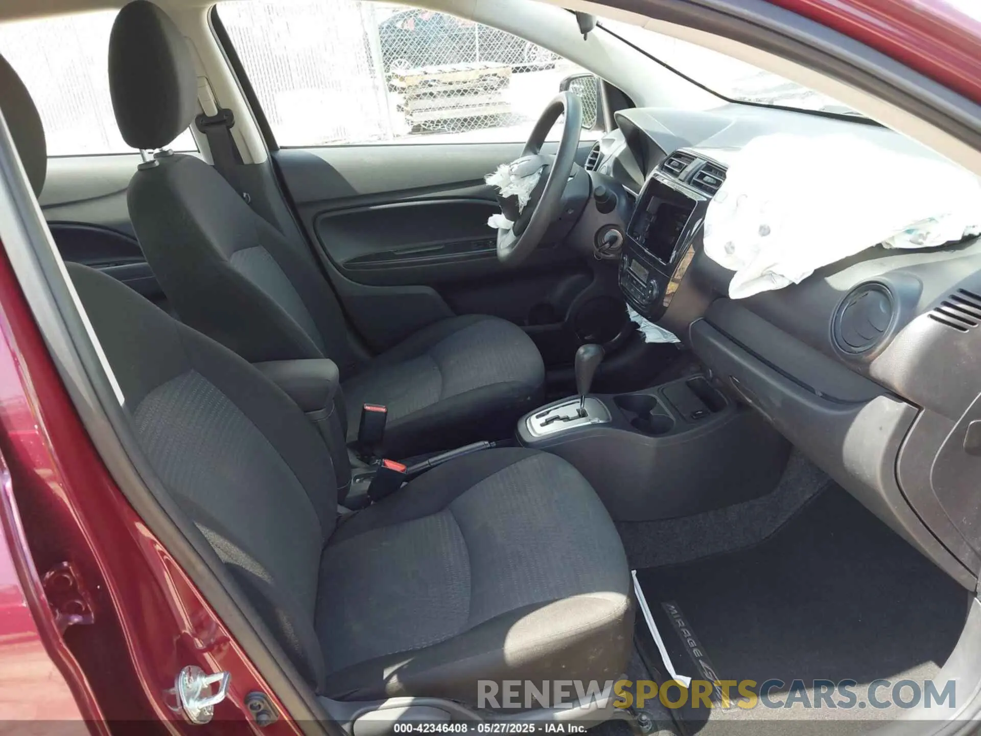 5 Photograph of a damaged car ML32FUFJ2NHF06037 MITSUBISHI MIRAGE G4 2022