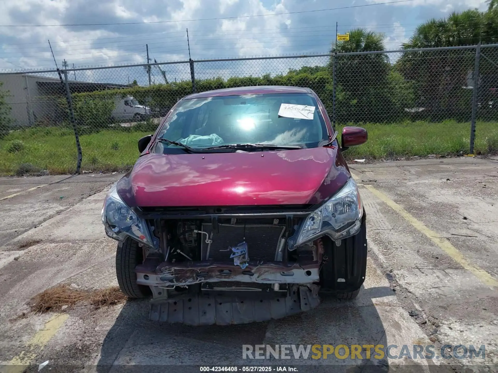 6 Photograph of a damaged car ML32FUFJ2NHF06037 MITSUBISHI MIRAGE G4 2022