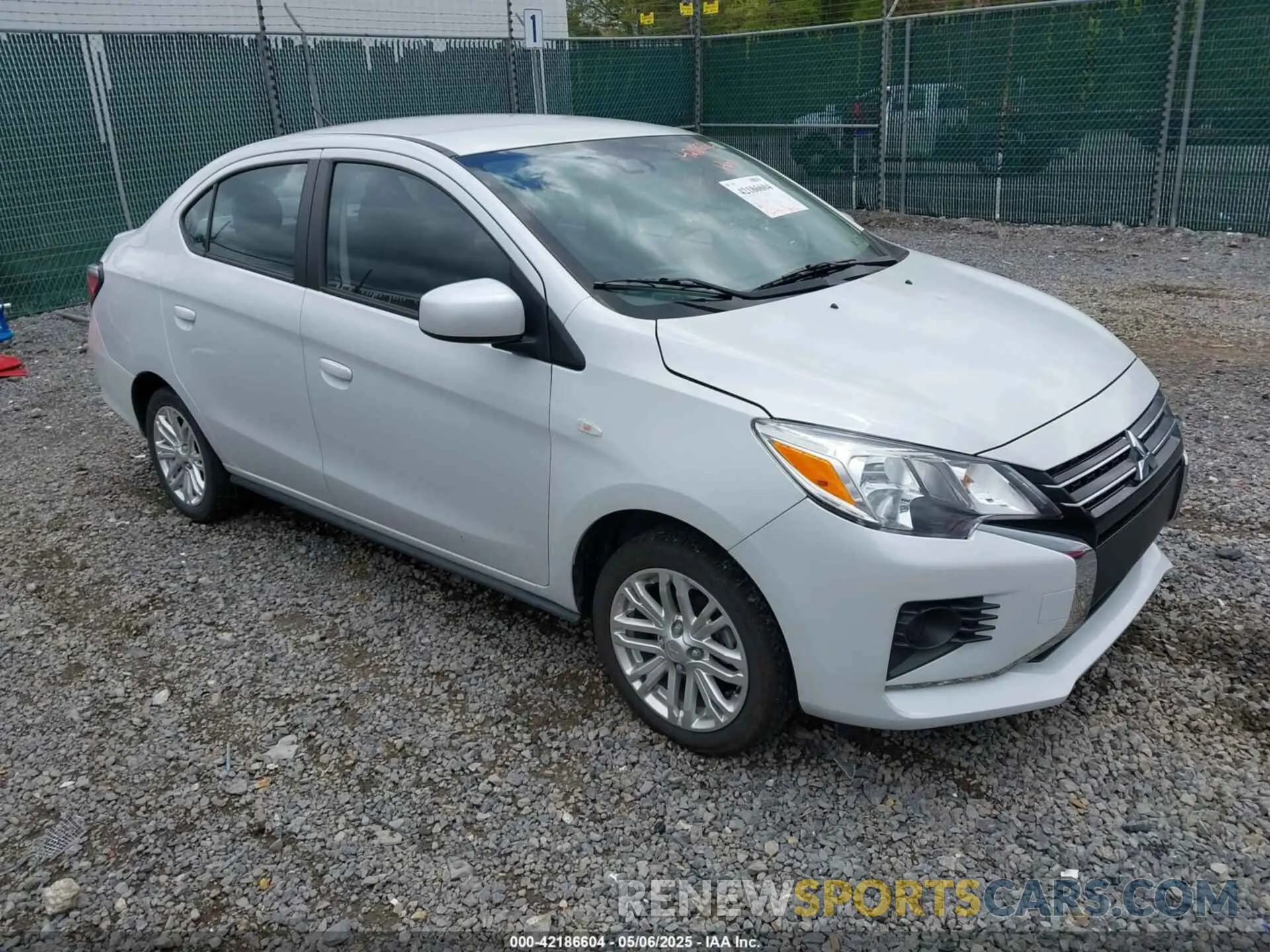 1 Photograph of a damaged car ML32FUFJ2NHF08788 MITSUBISHI MIRAGE G4 2022