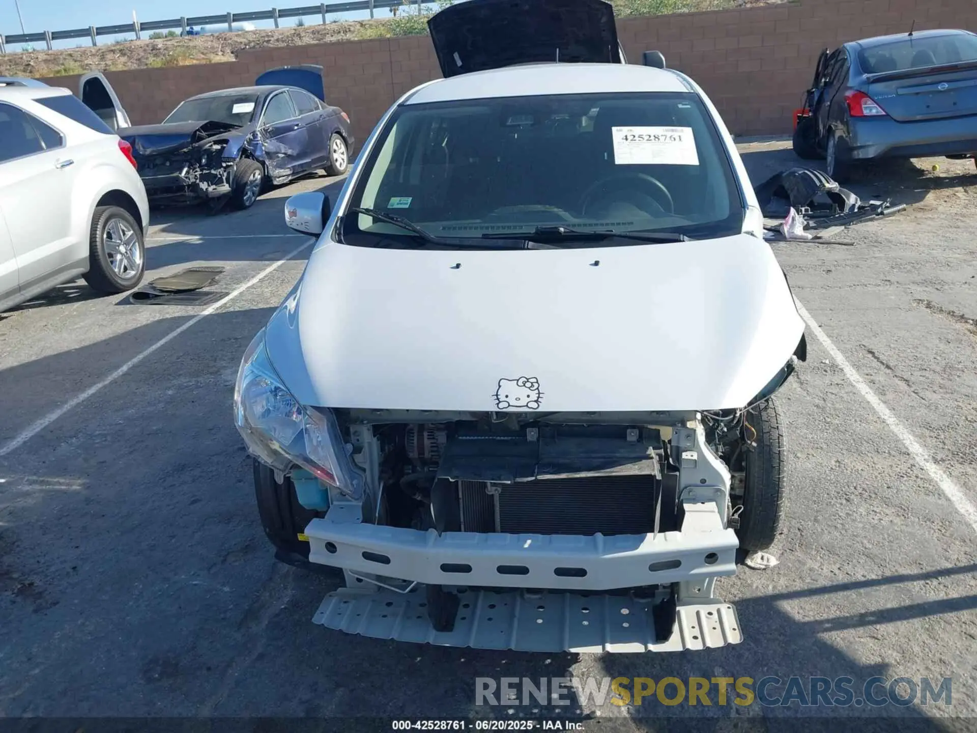 13 Photograph of a damaged car ML32FUFJ3NHF09383 MITSUBISHI MIRAGE G4 2022