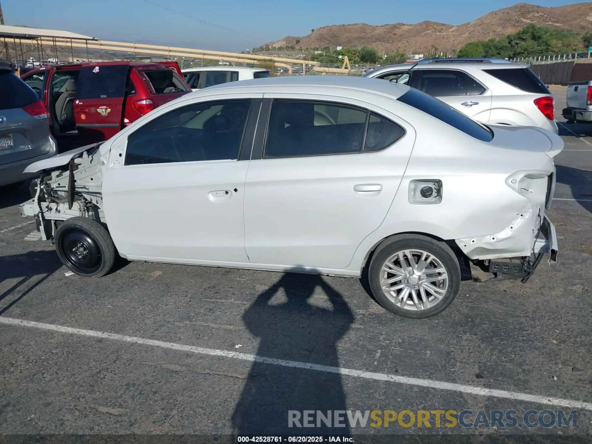 15 Photograph of a damaged car ML32FUFJ3NHF09383 MITSUBISHI MIRAGE G4 2022