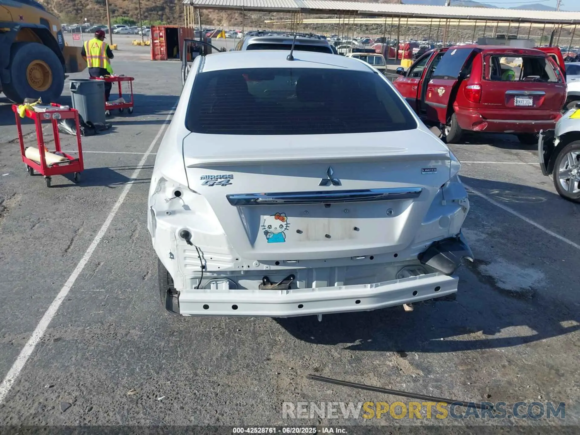17 Photograph of a damaged car ML32FUFJ3NHF09383 MITSUBISHI MIRAGE G4 2022