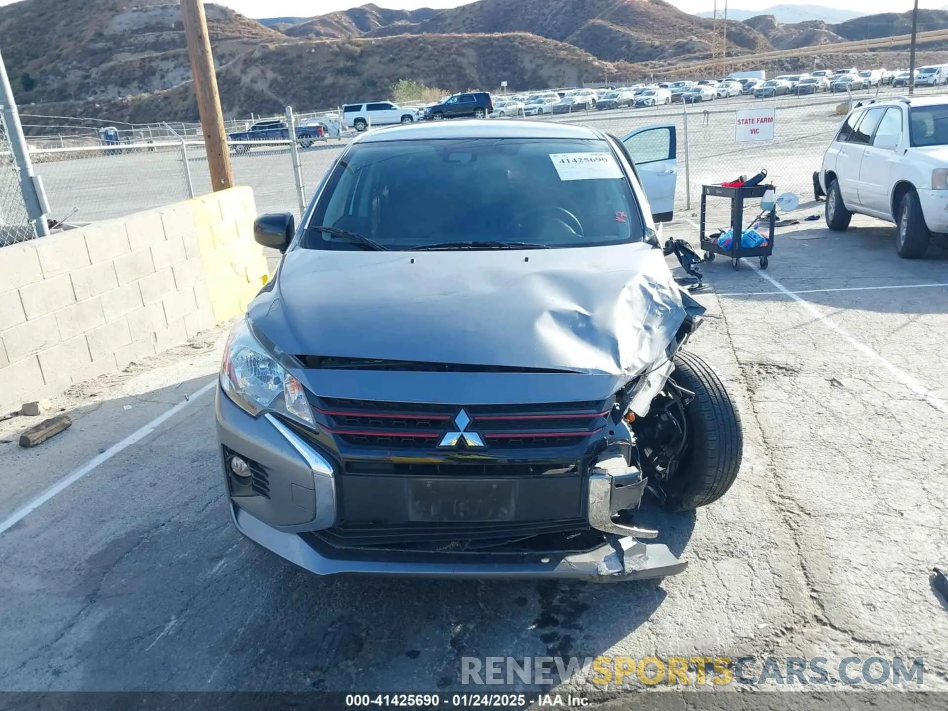 12 Photograph of a damaged car ML32FUFJ5NHF03312 MITSUBISHI MIRAGE G4 2022