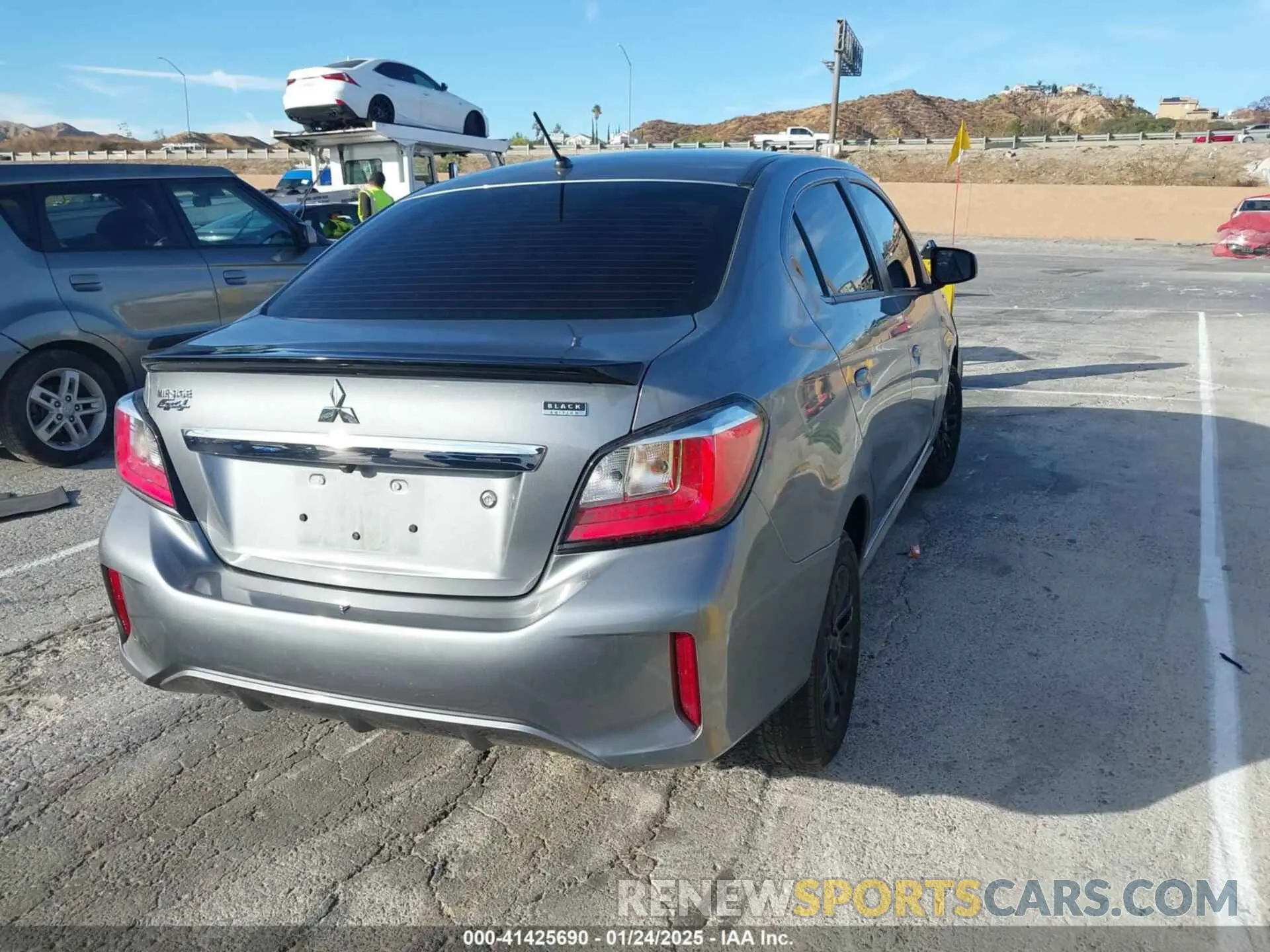 4 Photograph of a damaged car ML32FUFJ5NHF03312 MITSUBISHI MIRAGE G4 2022