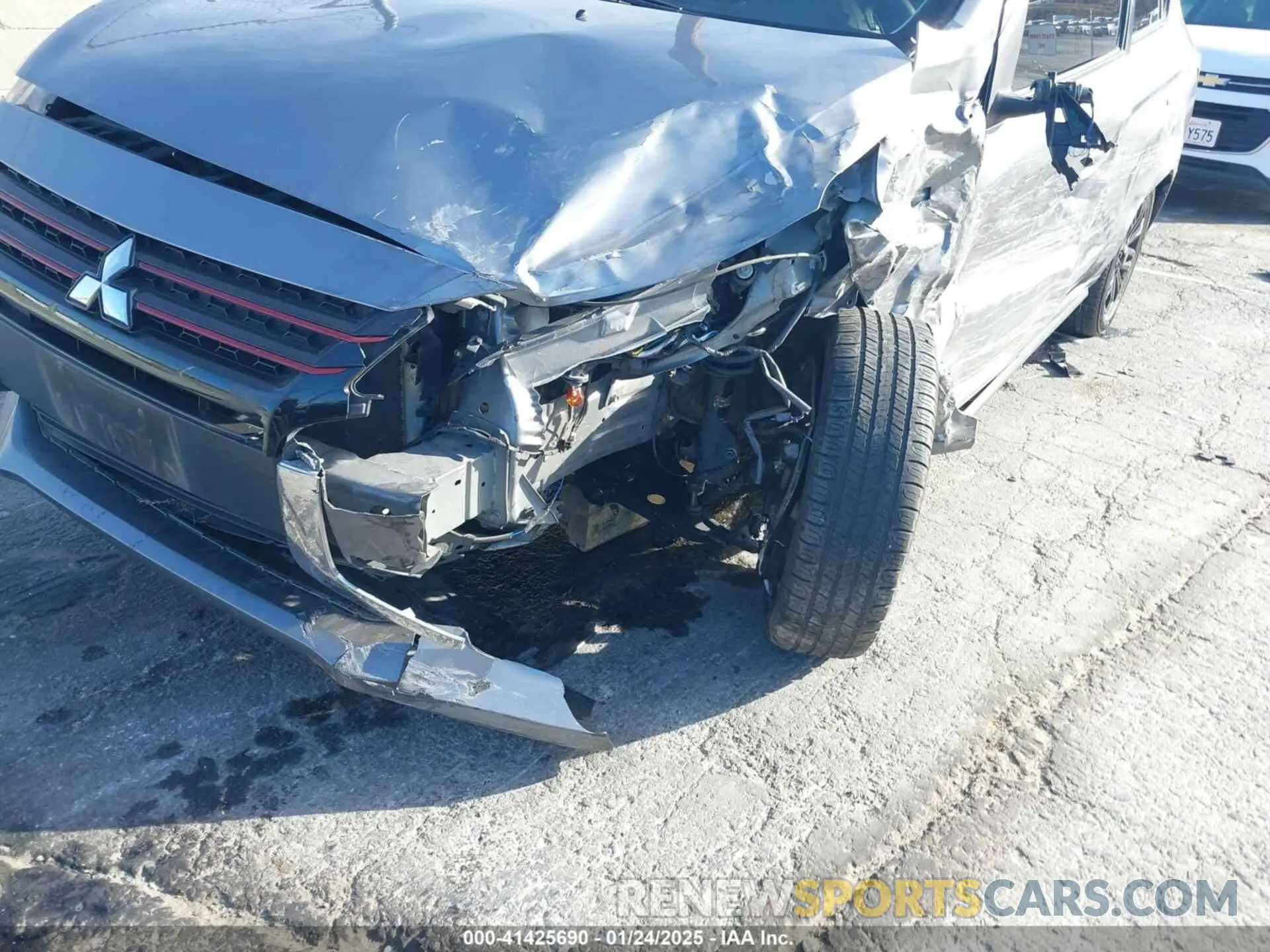 6 Photograph of a damaged car ML32FUFJ5NHF03312 MITSUBISHI MIRAGE G4 2022