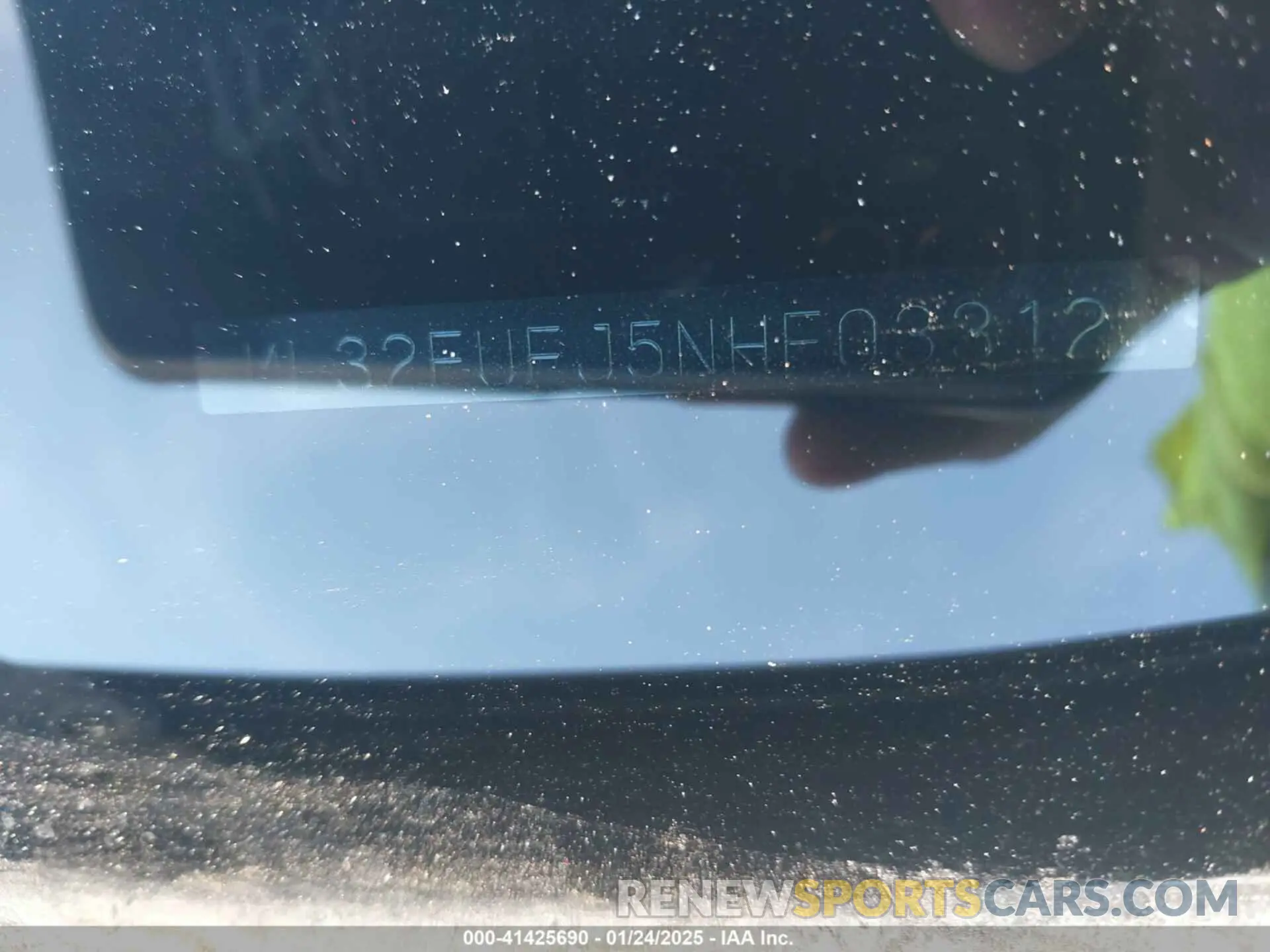 9 Photograph of a damaged car ML32FUFJ5NHF03312 MITSUBISHI MIRAGE G4 2022