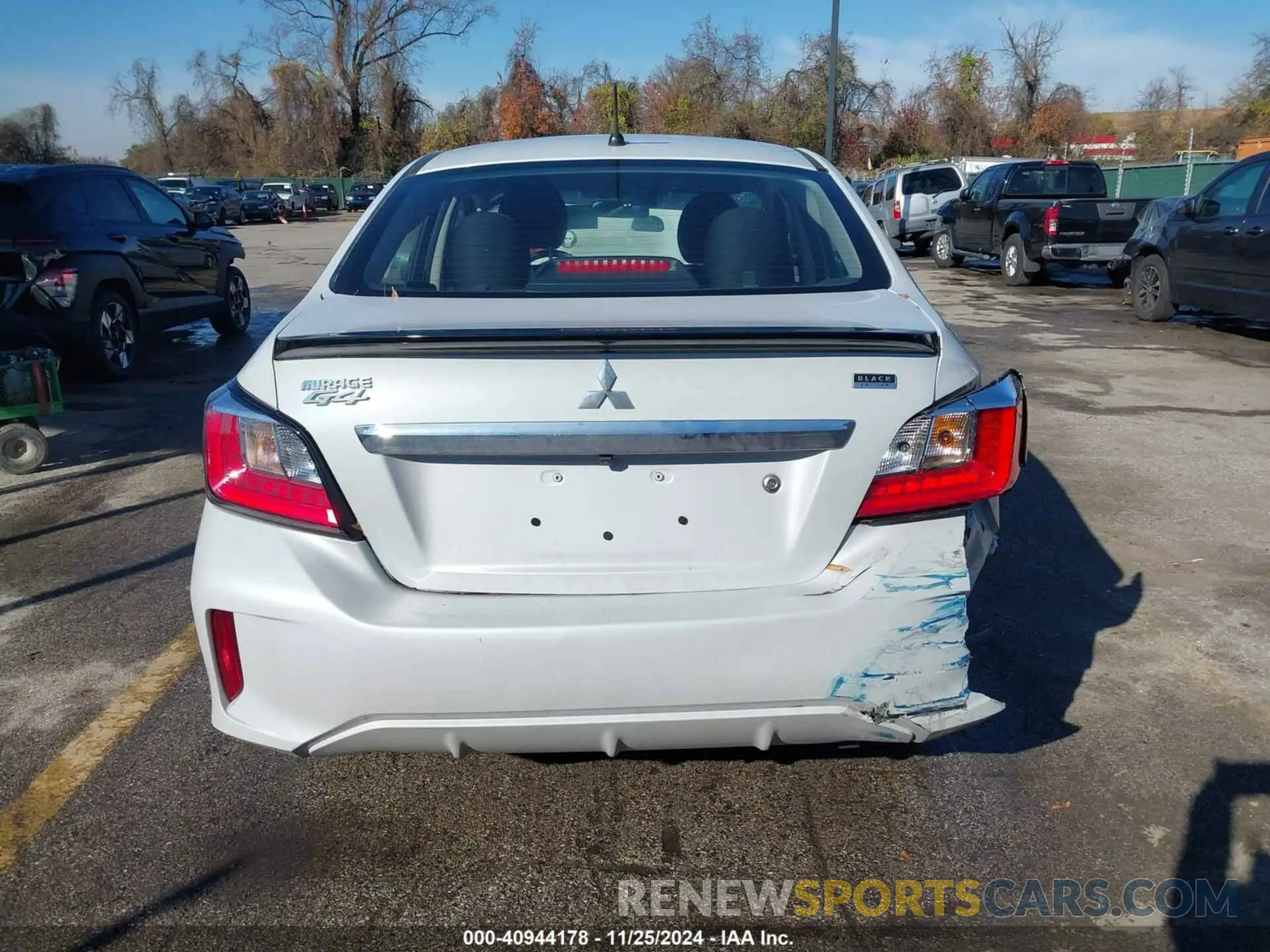 16 Photograph of a damaged car ML32FUFJ7NHF05062 MITSUBISHI MIRAGE G4 2022