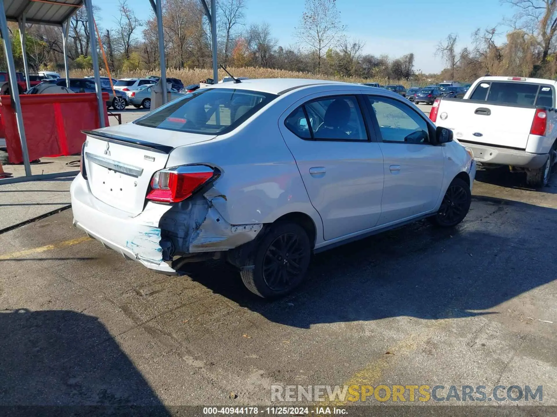 4 Photograph of a damaged car ML32FUFJ7NHF05062 MITSUBISHI MIRAGE G4 2022