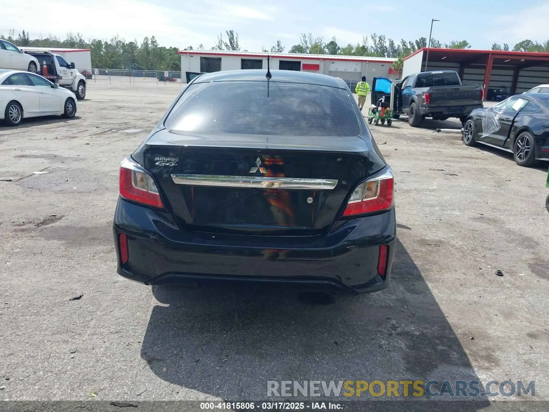 16 Photograph of a damaged car ML32FUFJ7NHF06356 MITSUBISHI MIRAGE G4 2022